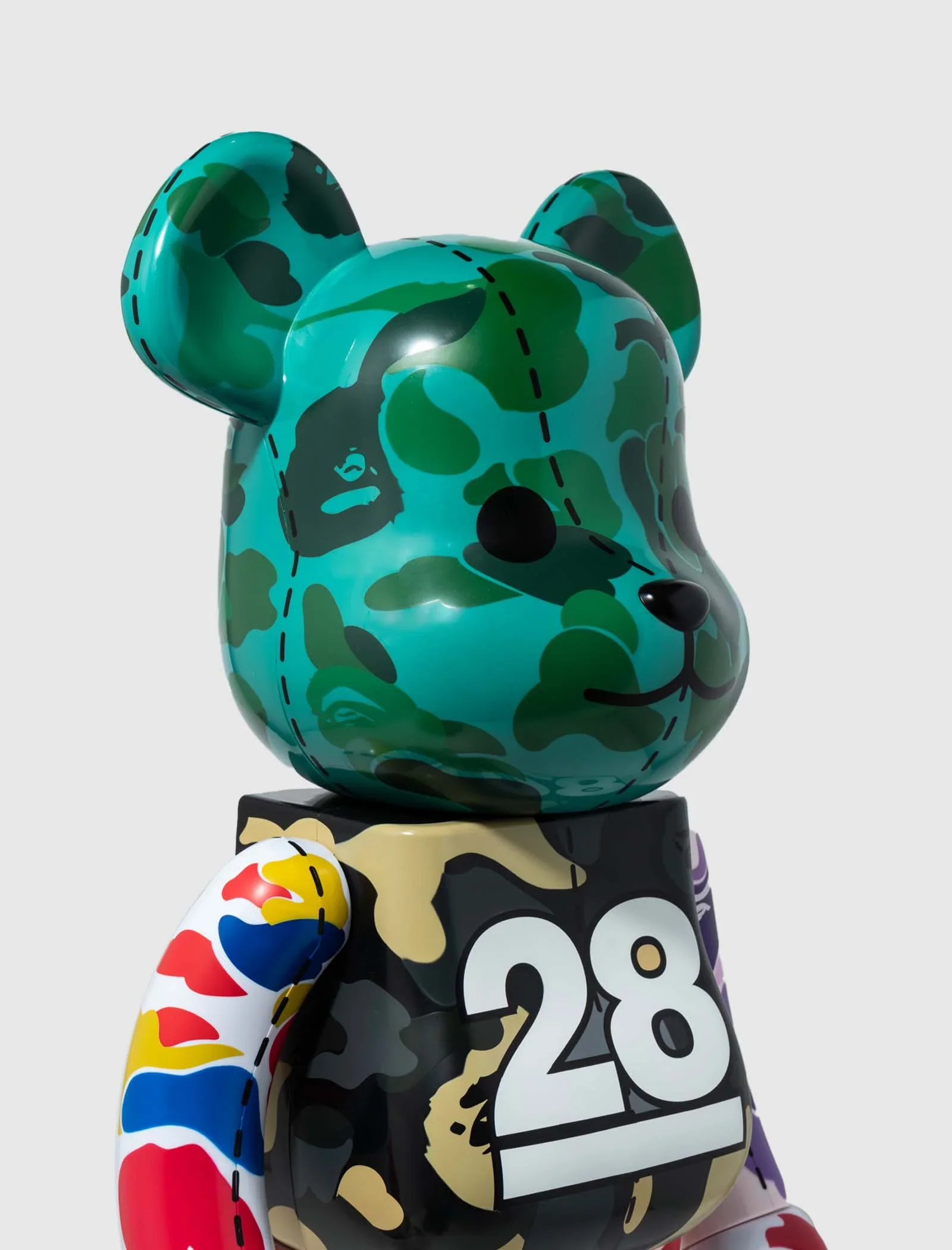 BEARBRICK X BAPE 28TH ANNIVERSERY #4 1000% - Image 3