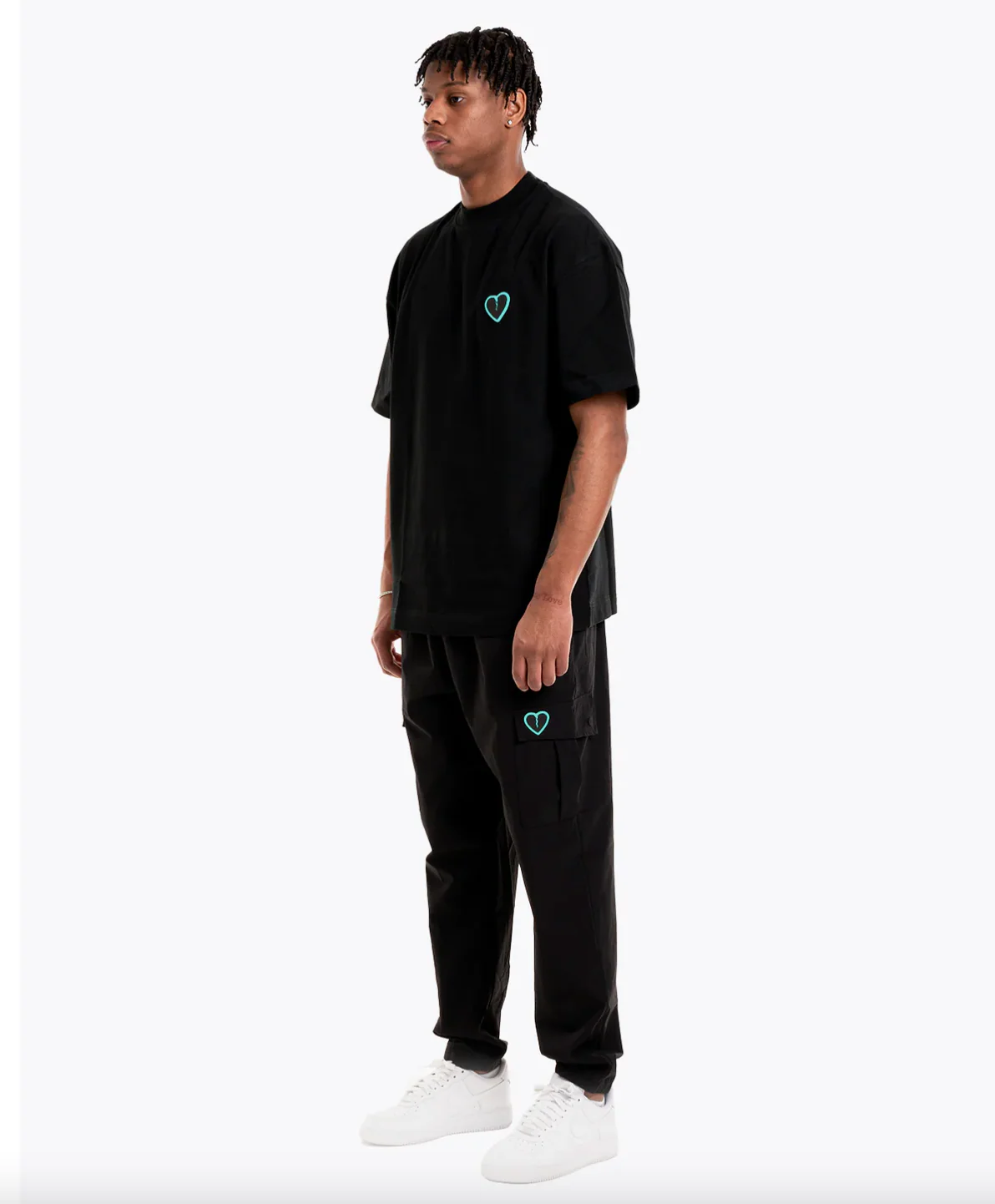 BILLION AND BEYOND - BASIC COMBATS BLACK/TURQUOISE - Image 5