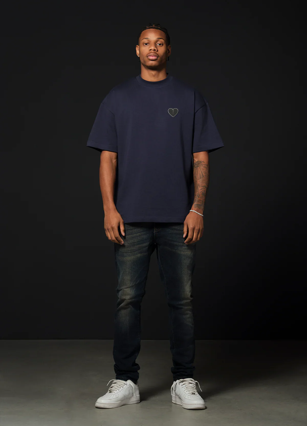 BILLION AND BEYOND - BASIC TEE - NAVY - Image 2
