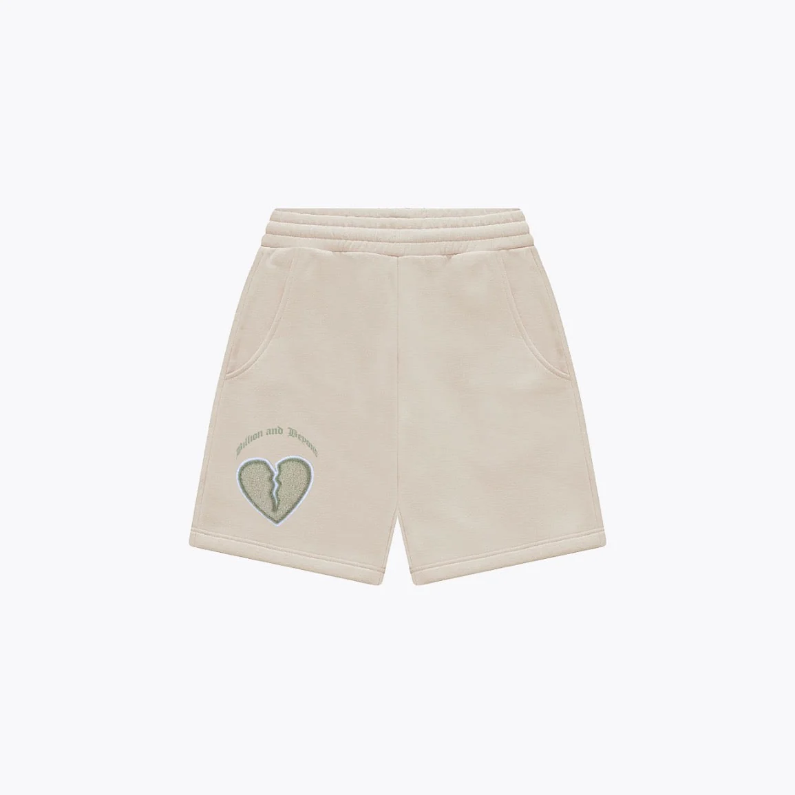 BILLION AND BEYOND - CRACK HEART SHORT - PASTEL