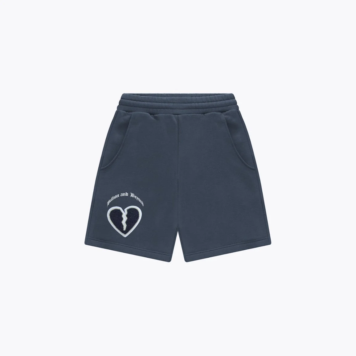 BILLION AND BEYOND - CRACK HEART SHORT - COLONIAL BLUE