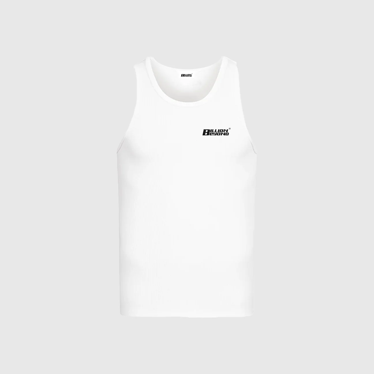 BILLION AND BEYOND - WAFFLE KNIT TANKTOP - WHITE