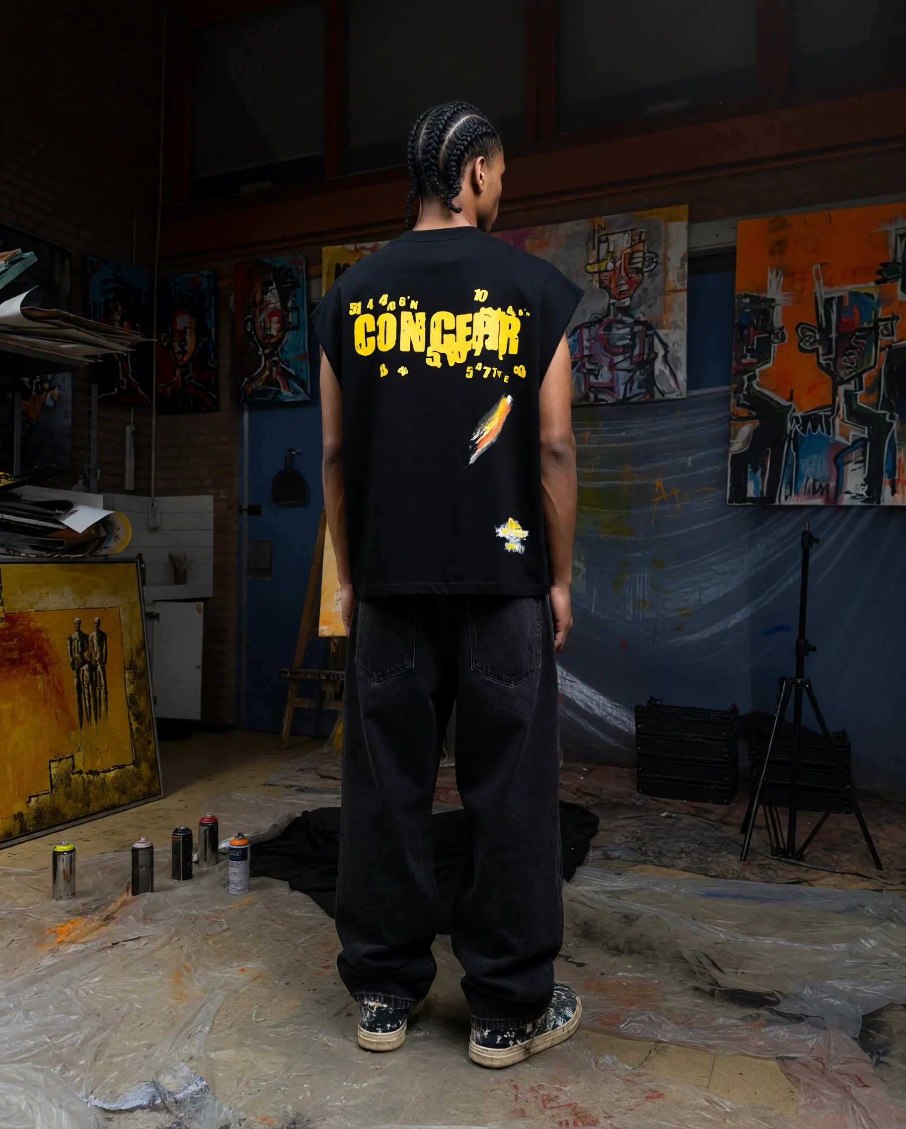 CONCEPT R x STEVEN BLANCO - CUTT OFF - HANDPAINTED - Image 3