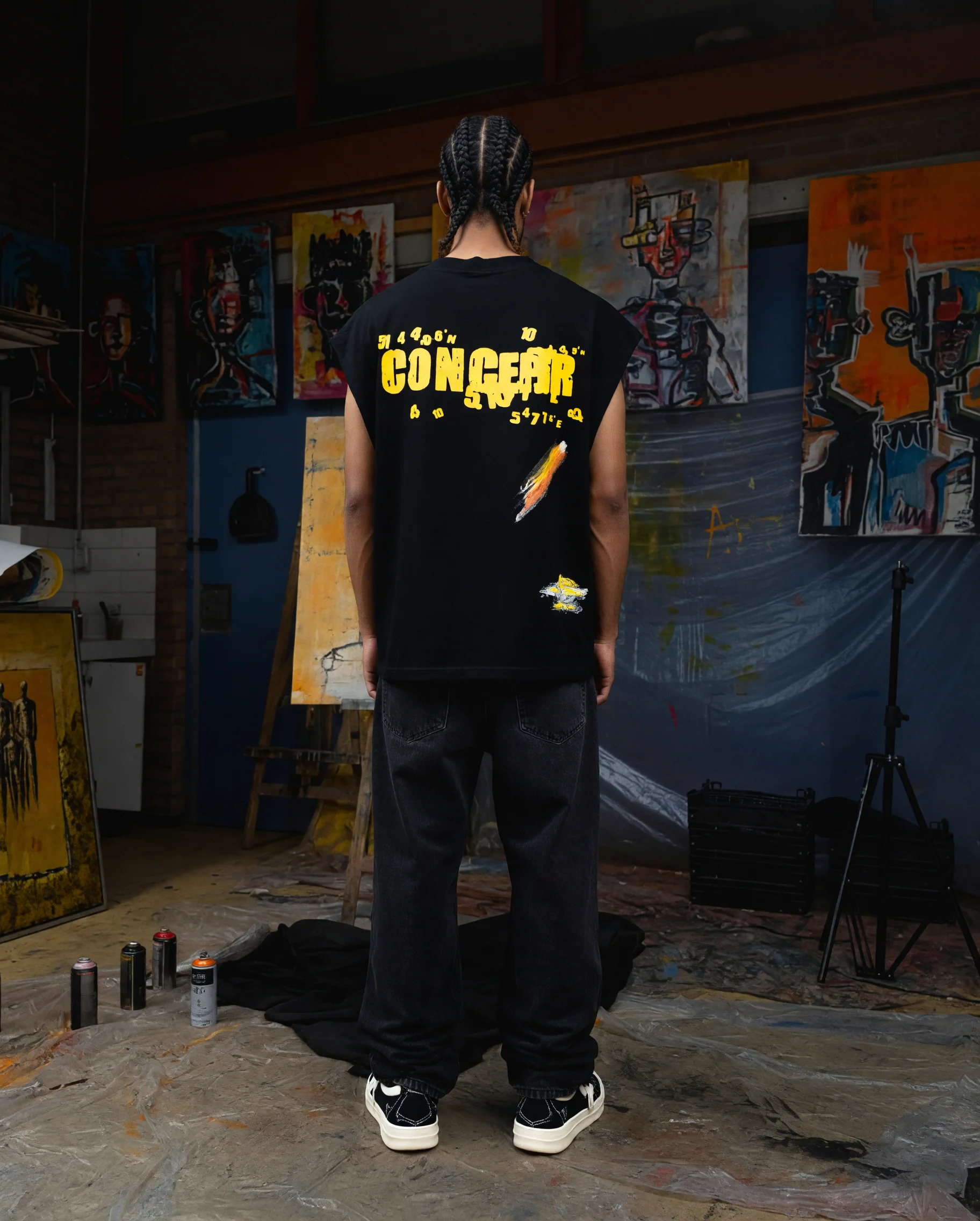 CONCEPT R x STEVEN BLANCO - CUTT OFF - HANDPAINTED - Image 5