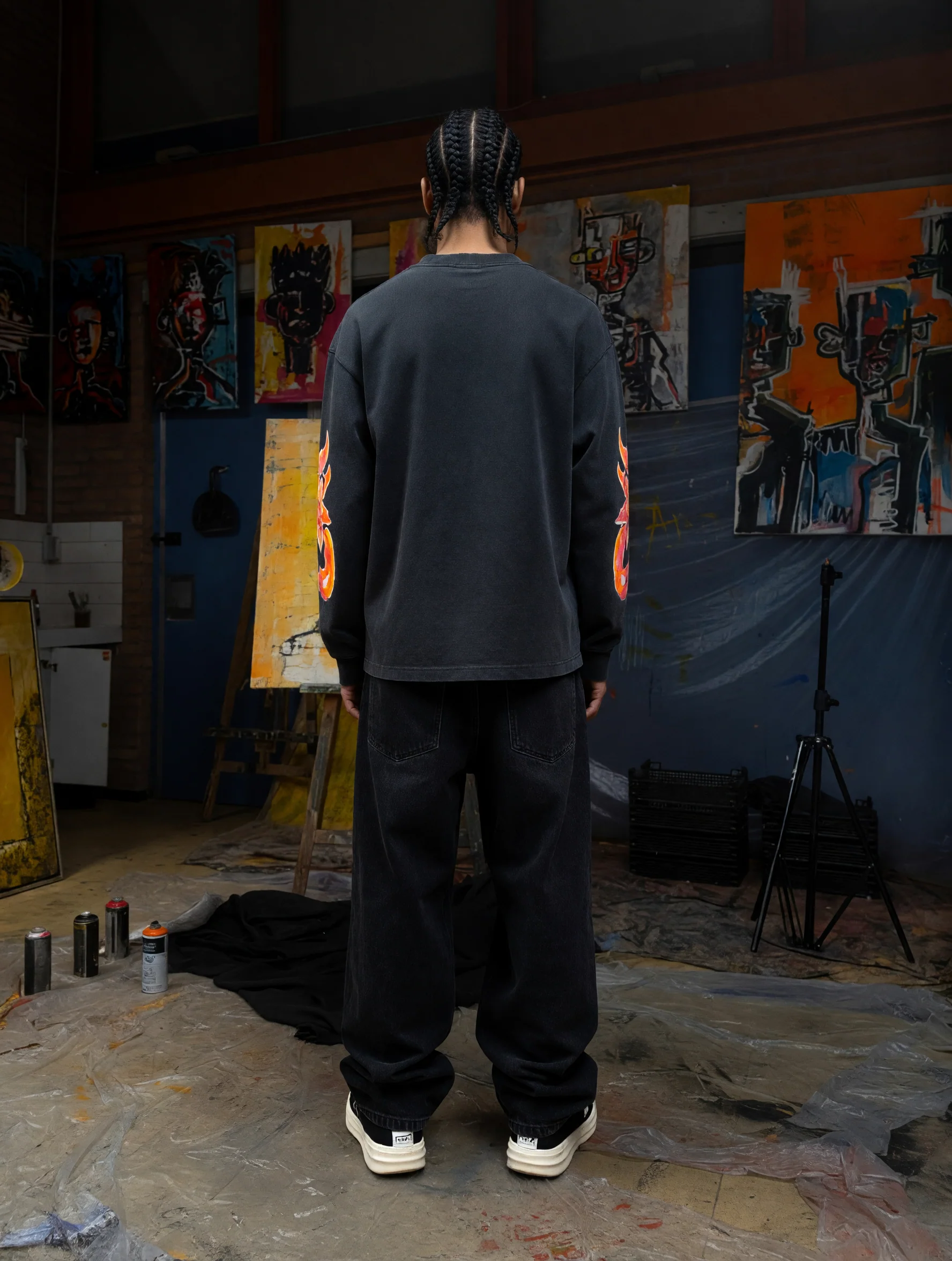 CONCEPT R x STEVEN BLANCO - LONGSLEEVE - HANDPAINTED - Image 4