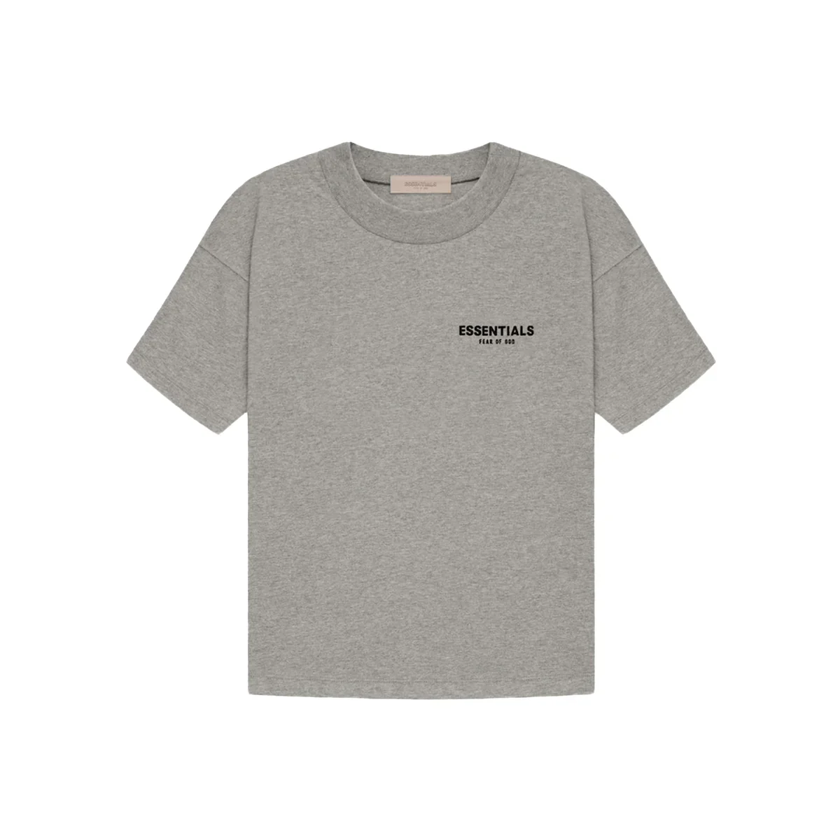 FEAR OF GOD ESSENTIALS DARK OATMEAL TEE