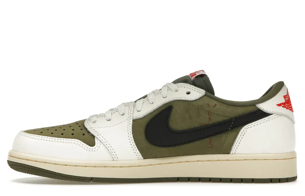 JORDAN 1 RETRO OG SP LOW TRAVIS SCOTT MEDIUM OLIVE - Image 3