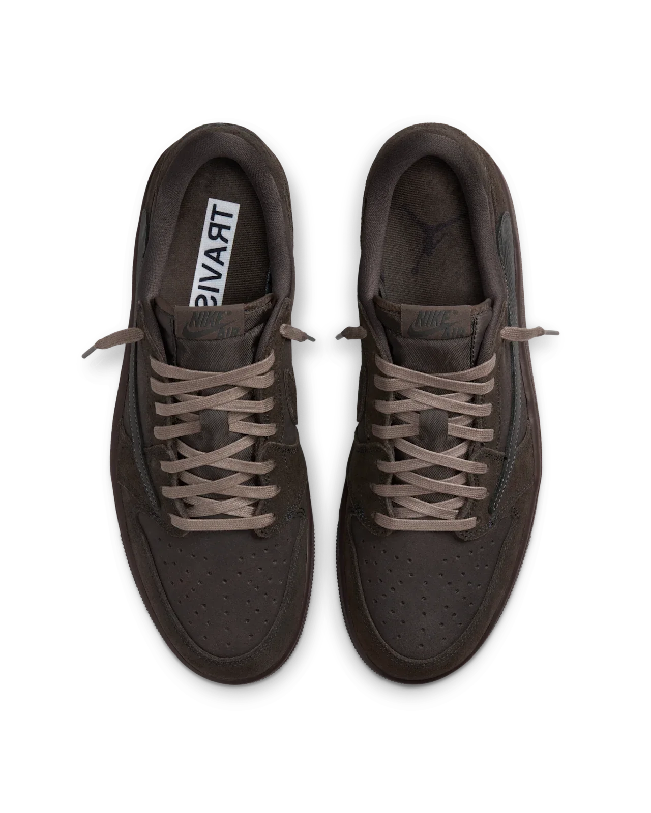 JORDAN 1 RETRO OG SP LOW TRAVIS SCOTT VELVET BROWN - Image 4