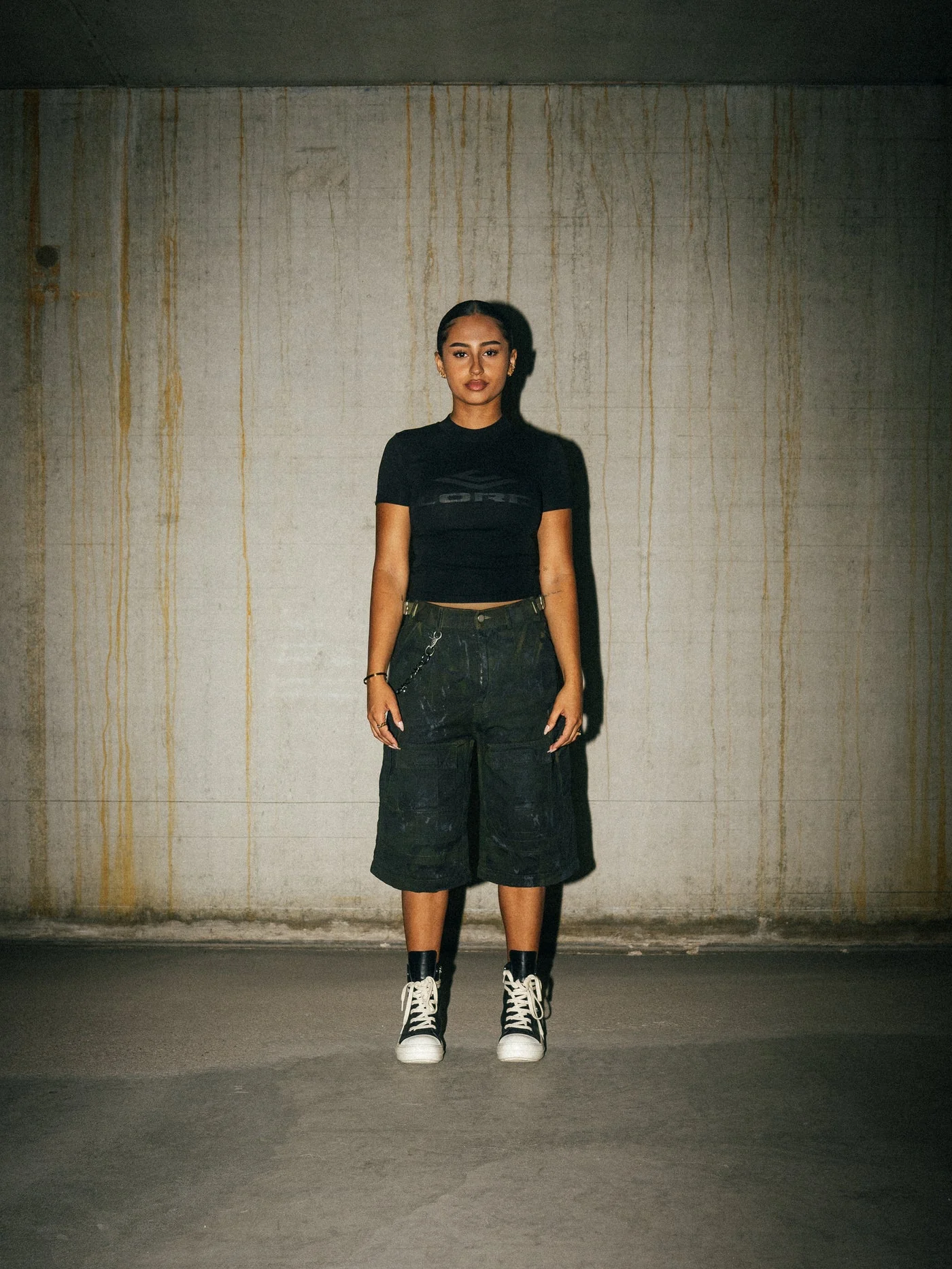 LORD CULTURE - BABY TEE - BLACK - Image 3