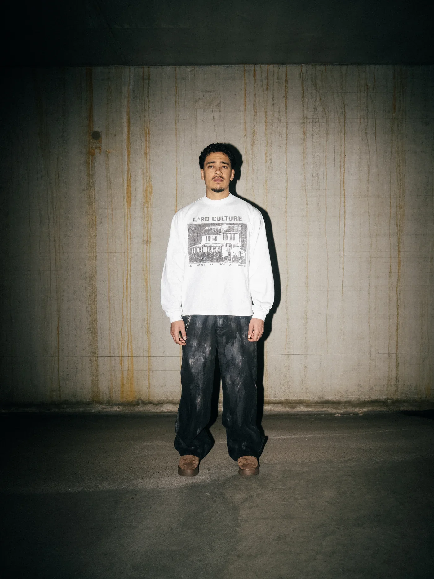 LORD CULTURE - COATED DENIM - BLACK - Image 3