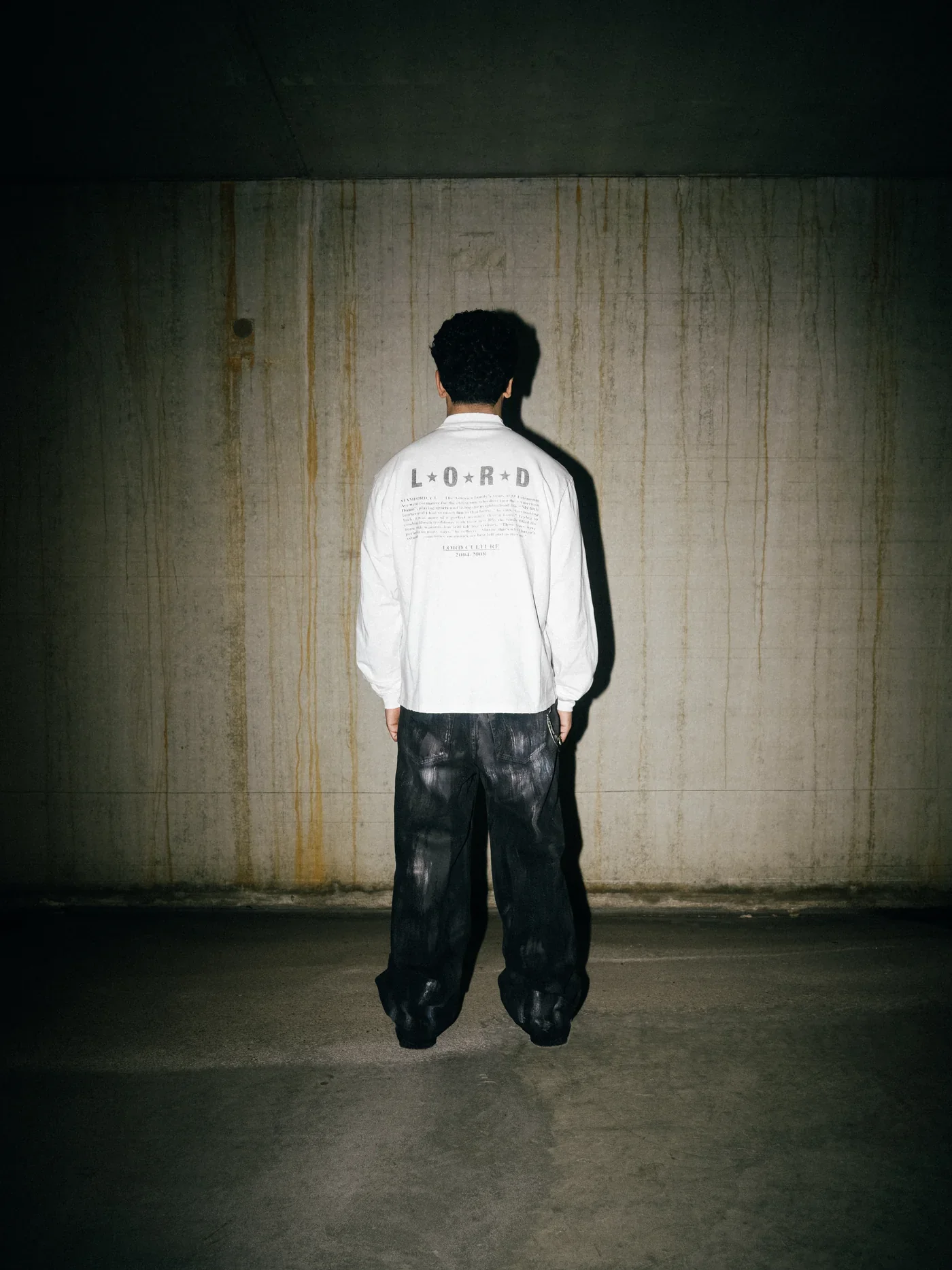 LORD CULTURE - COATED DENIM - BLACK - Image 5