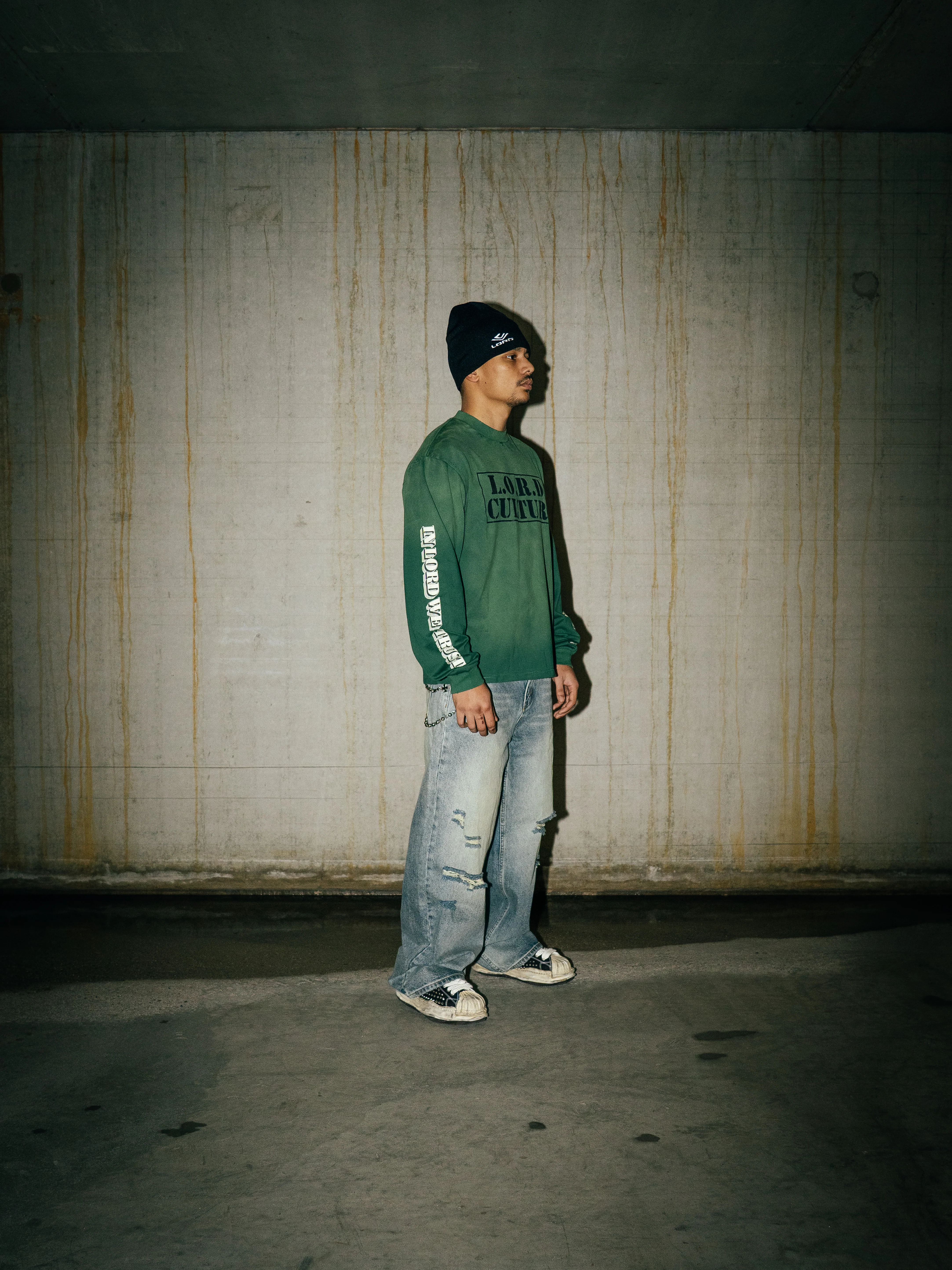 LORD CULTURE - DISTRESSED DENIM - BLUE - Image 4