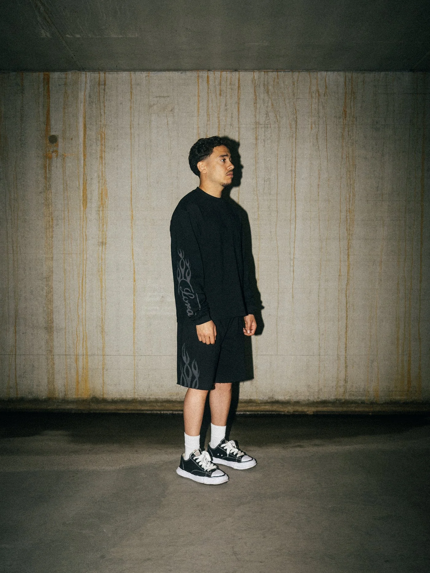 LORD CULTURE - LONG SLEEVE TEE - BLACK - Image 4