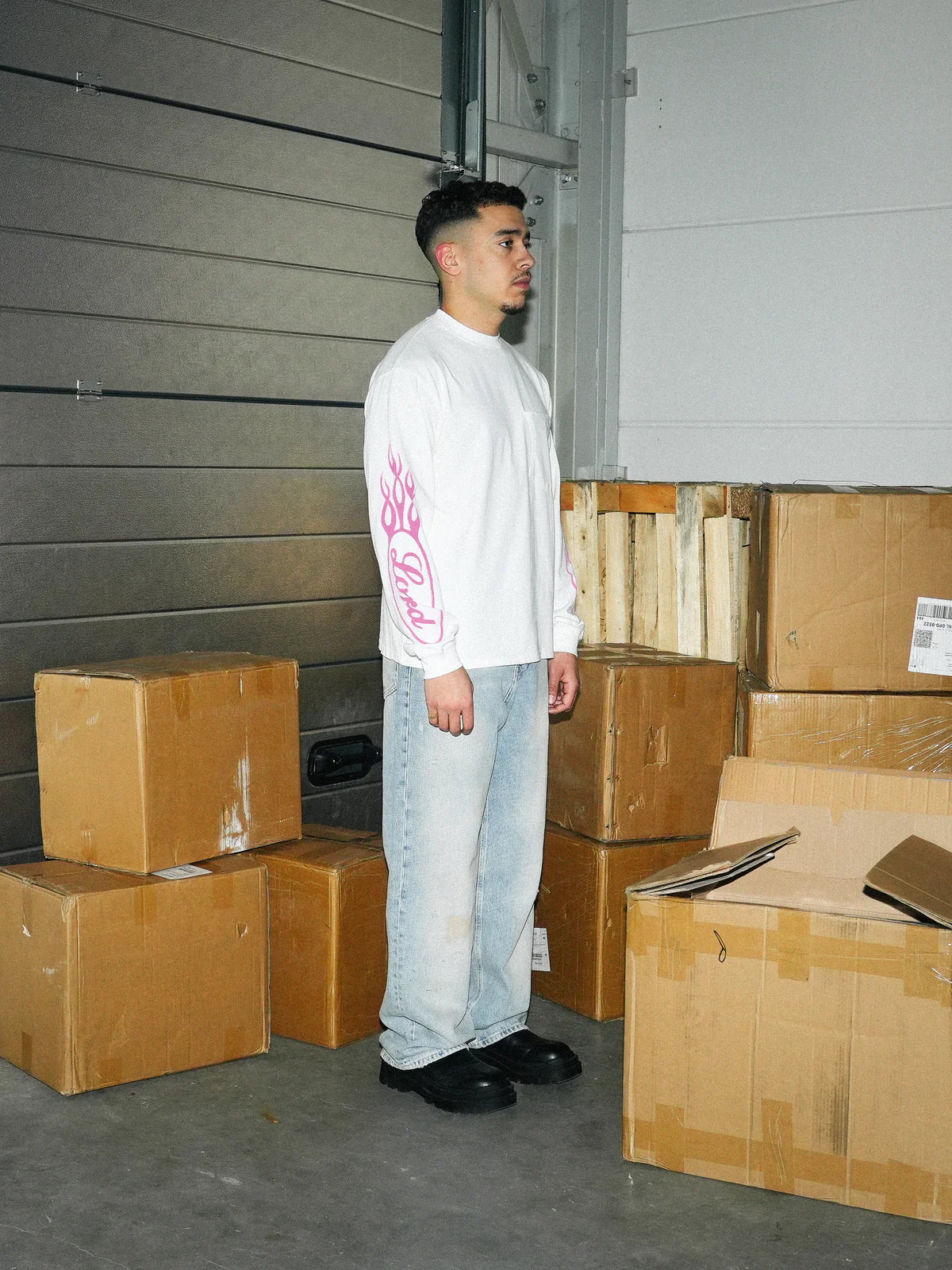 LORD CULTURE - LONGSLEEVE TEE - WHITE - Image 4