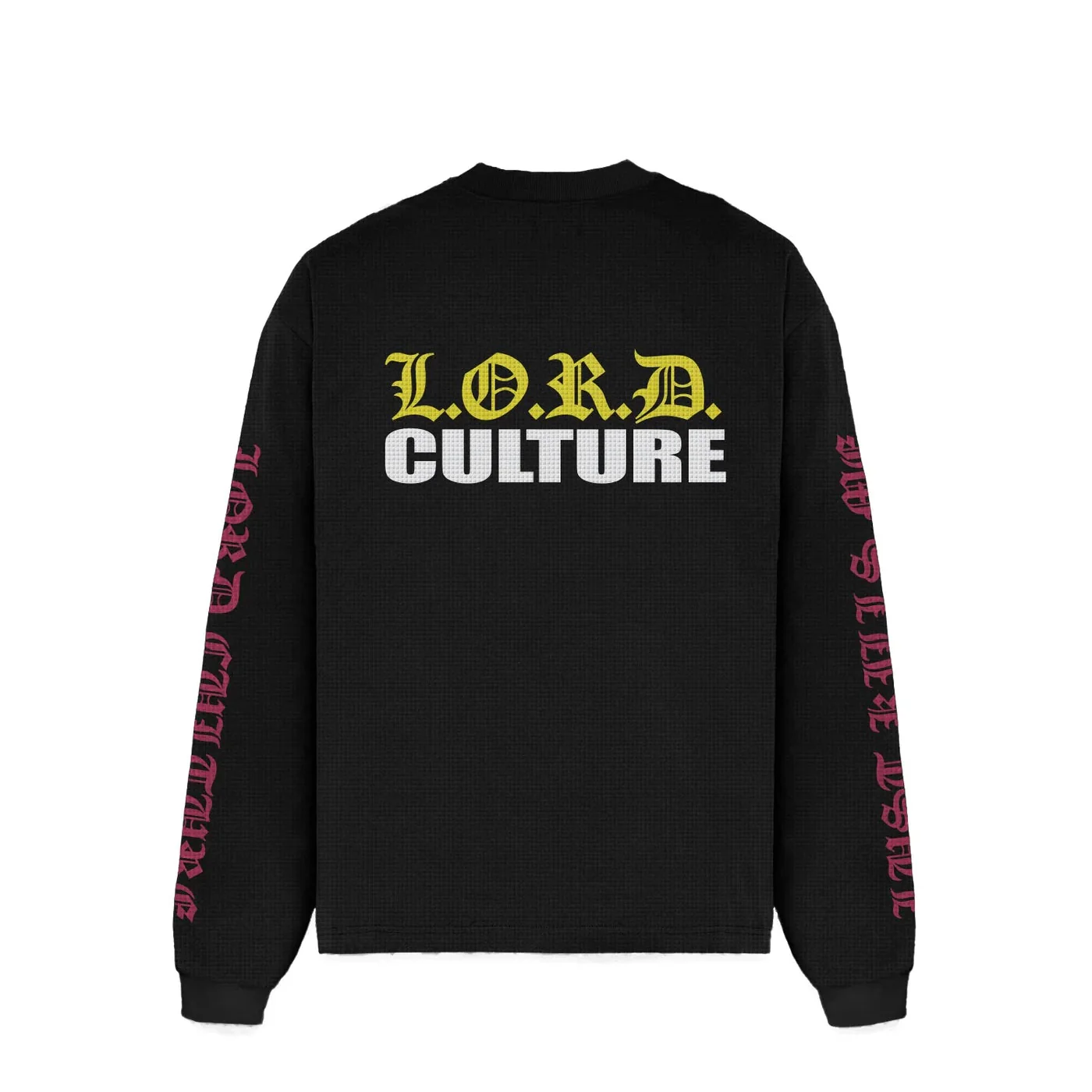 LORD CULTURE - LUST THERMAL LONG SLEEVE BLACK - Image 2