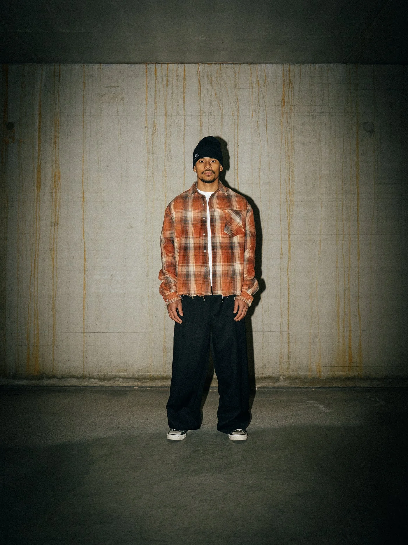 LORD CULTURE - RAW CUT FLANNEL - ORANGE - Image 3