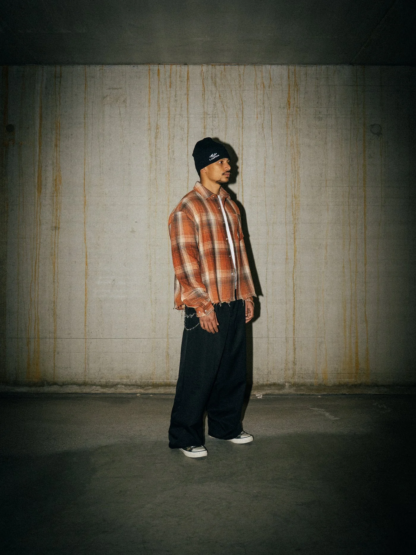 LORD CULTURE - RAW CUT FLANNEL - ORANGE - Image 4