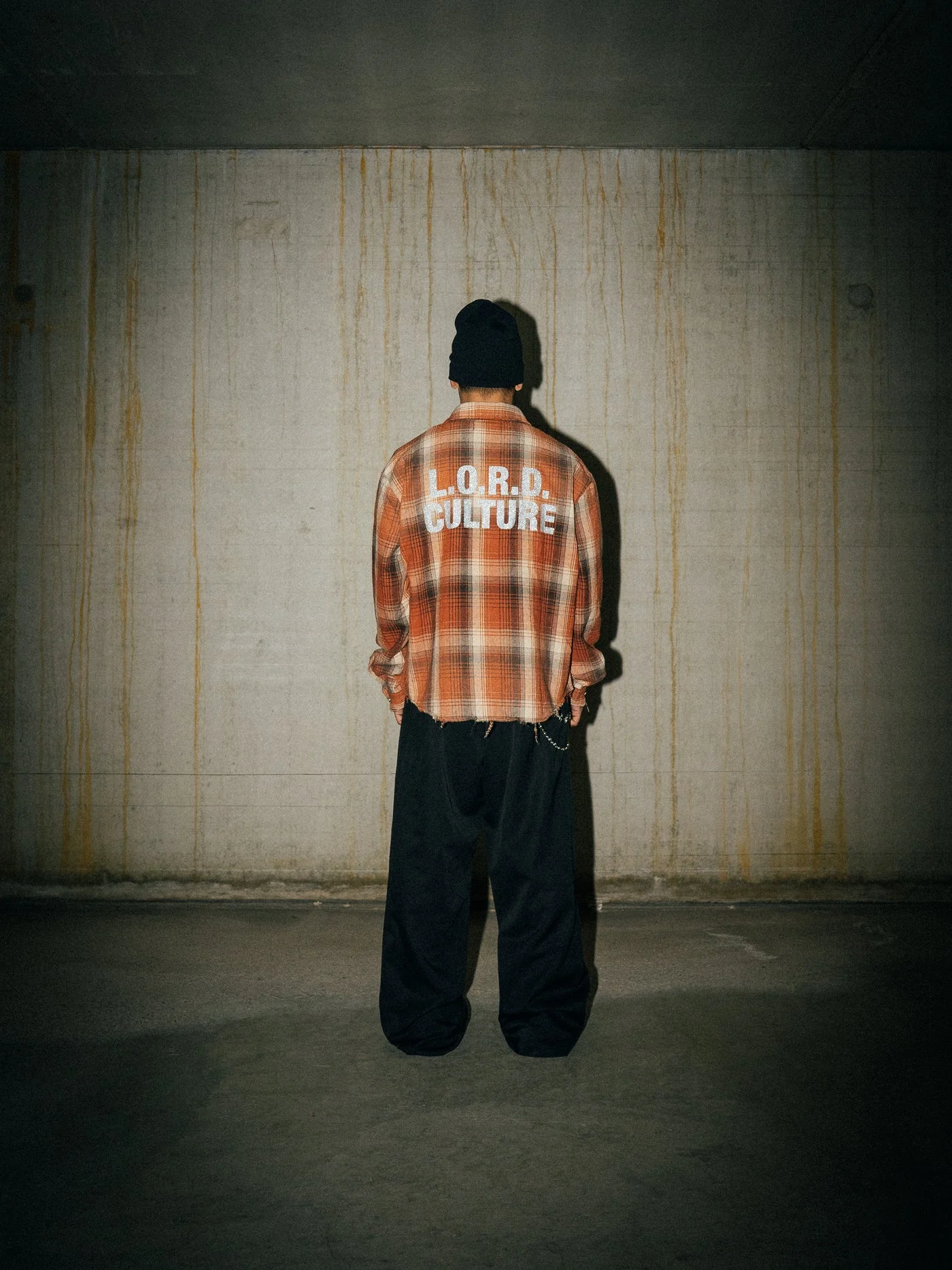 LORD CULTURE - RAW CUT FLANNEL - ORANGE - Image 5