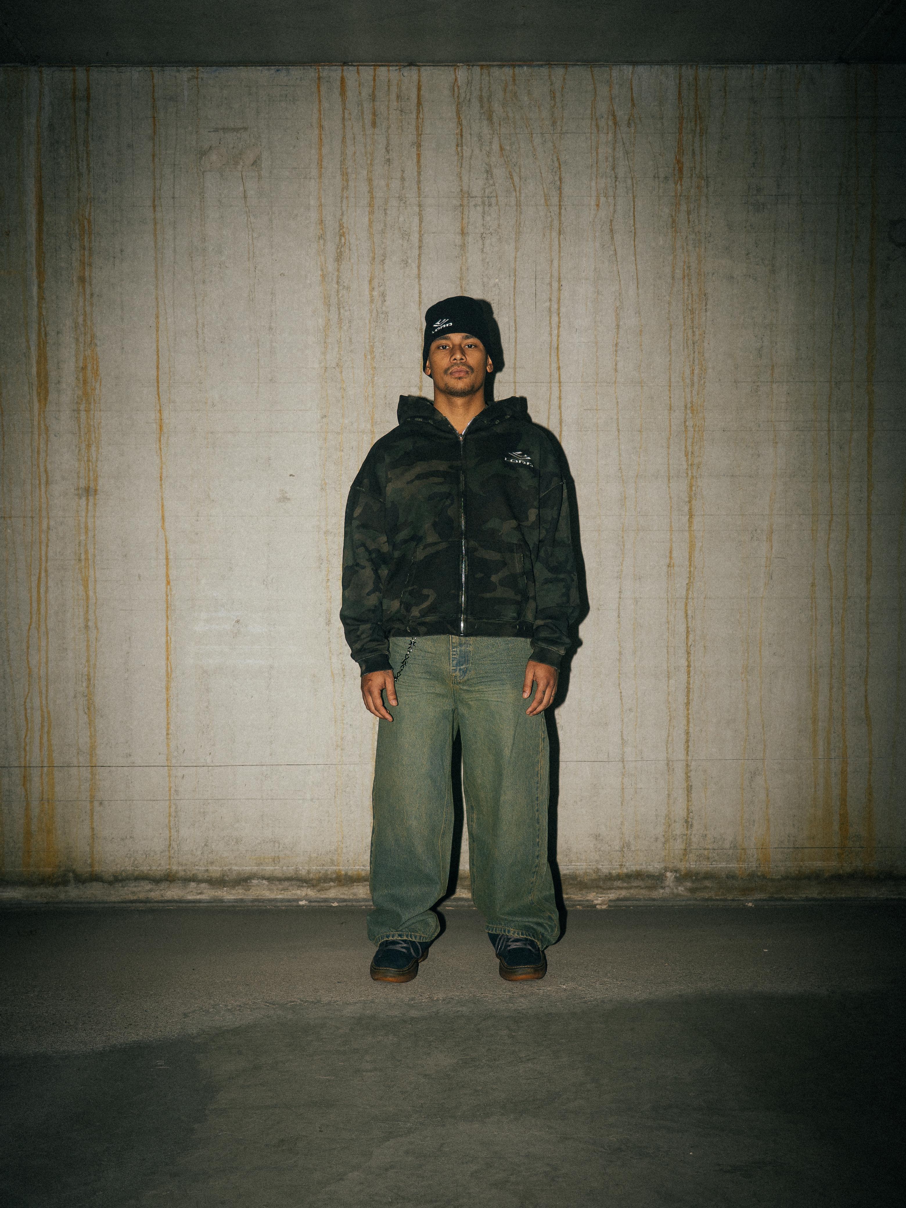 LORD CULTURE - REPLICA ZIP-HOODIE - CAMO - Image 3