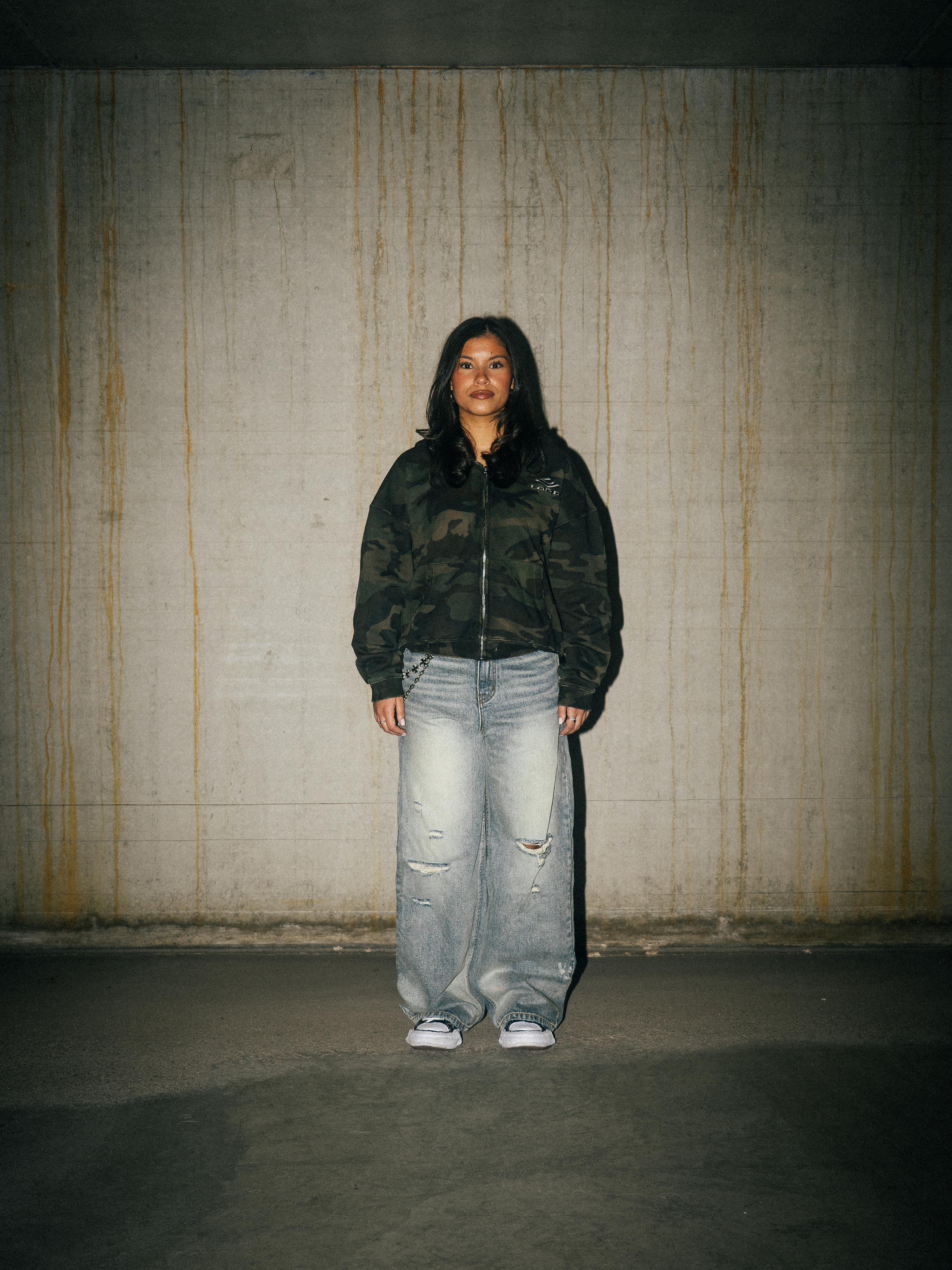 LORD CULTURE - REPLICA ZIP-HOODIE - CAMO - Image 5