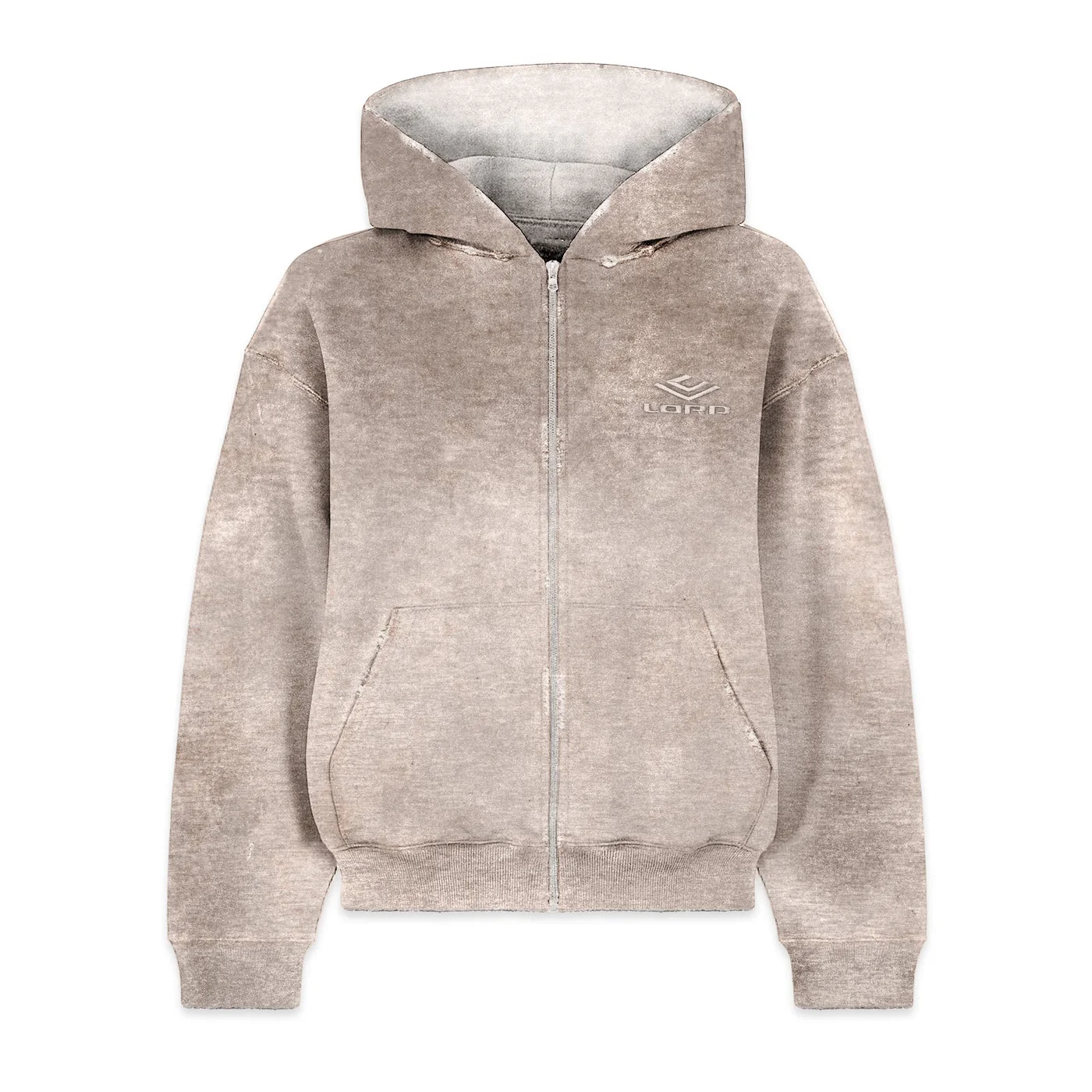 LORD CULTURE - REPLICA ZIP-HOODIE - GRAY