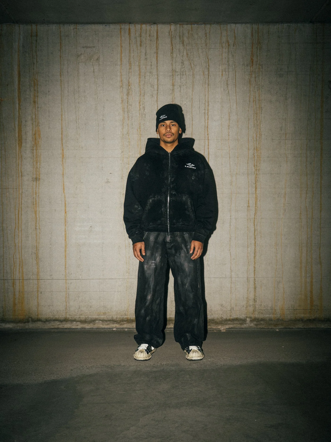 LORD CULTURE - REPLICA ZIP-HOODIE - BLACK - Image 3