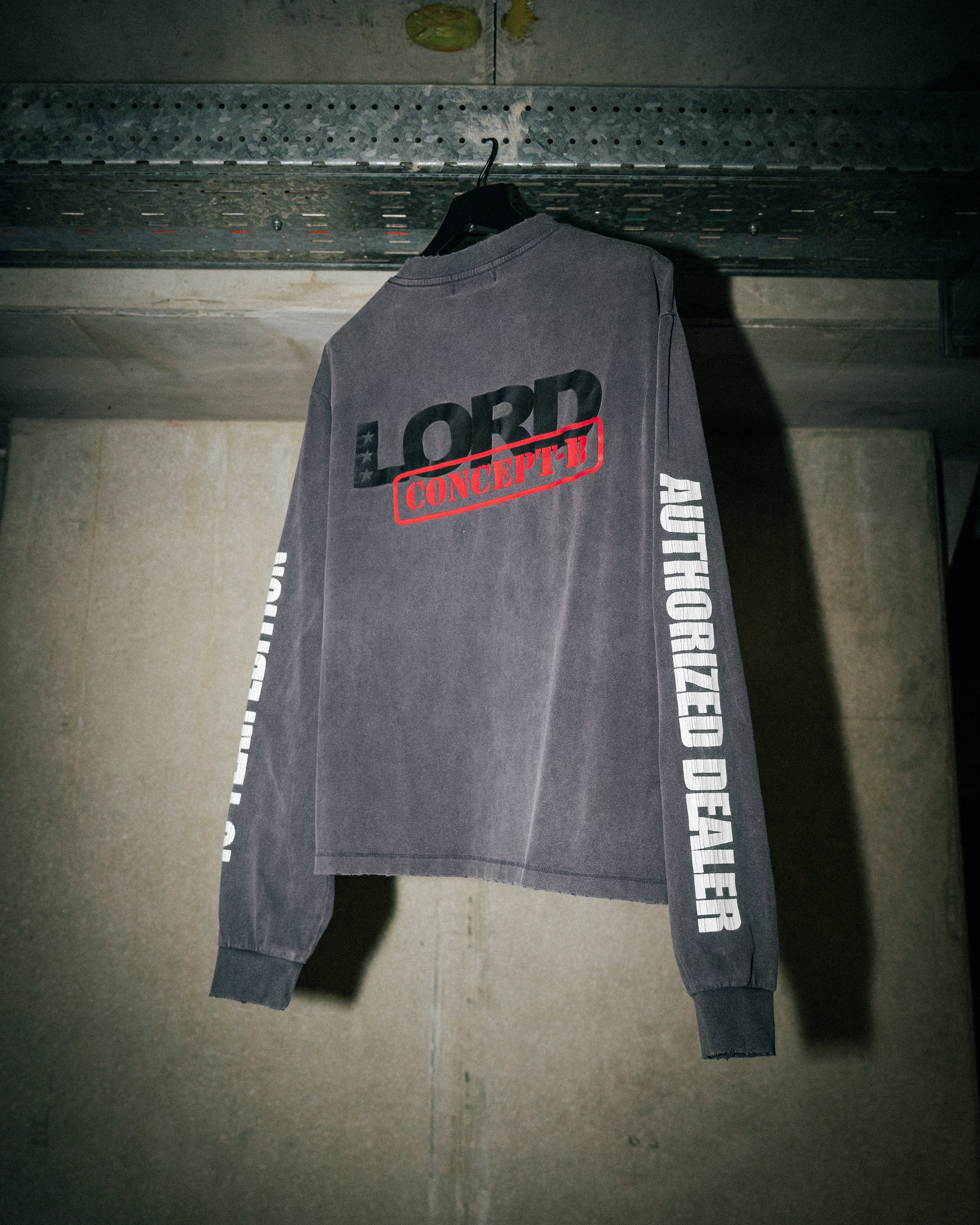 LORD CULTURE X CONCEPT R - COLLAB LONGSLEEVE - DARK GREY - Image 3