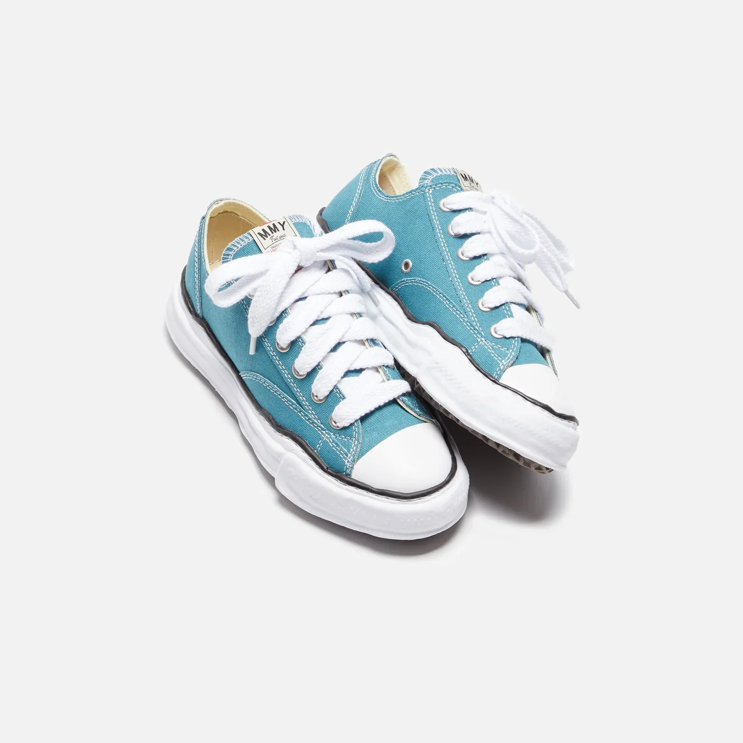 MAISON MIHARA YASUHIRO PETERSON 23 LOW OG SOLE CANVAS BLUE - Image 4