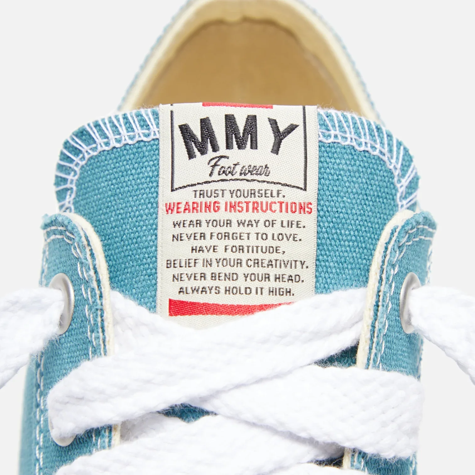 MAISON MIHARA YASUHIRO PETERSON 23 LOW OG SOLE CANVAS BLUE - Image 7