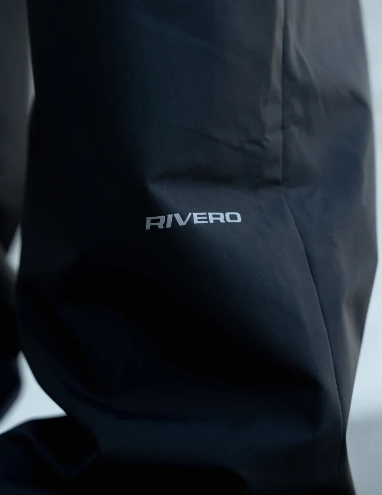 RIVERO- PHANTOM NYLON TRACKPANTS BLACK - Image 5