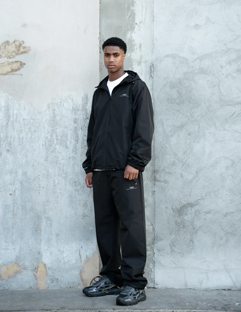 RIVERO- PHANTOM NYLON TRACKPANTS BLACK - Image 7