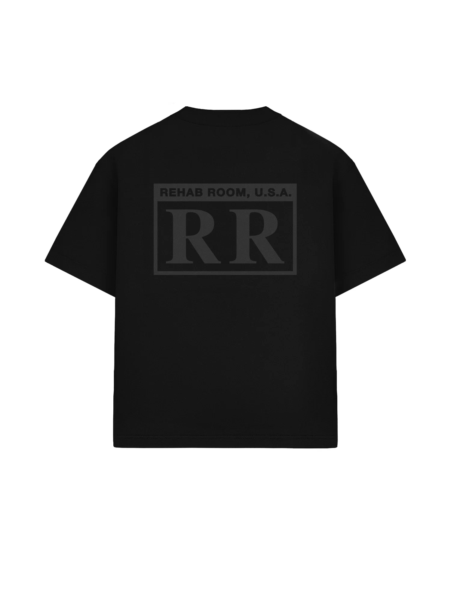 REHAB ROOM - RATED-R TEE - BLACK - Image 2