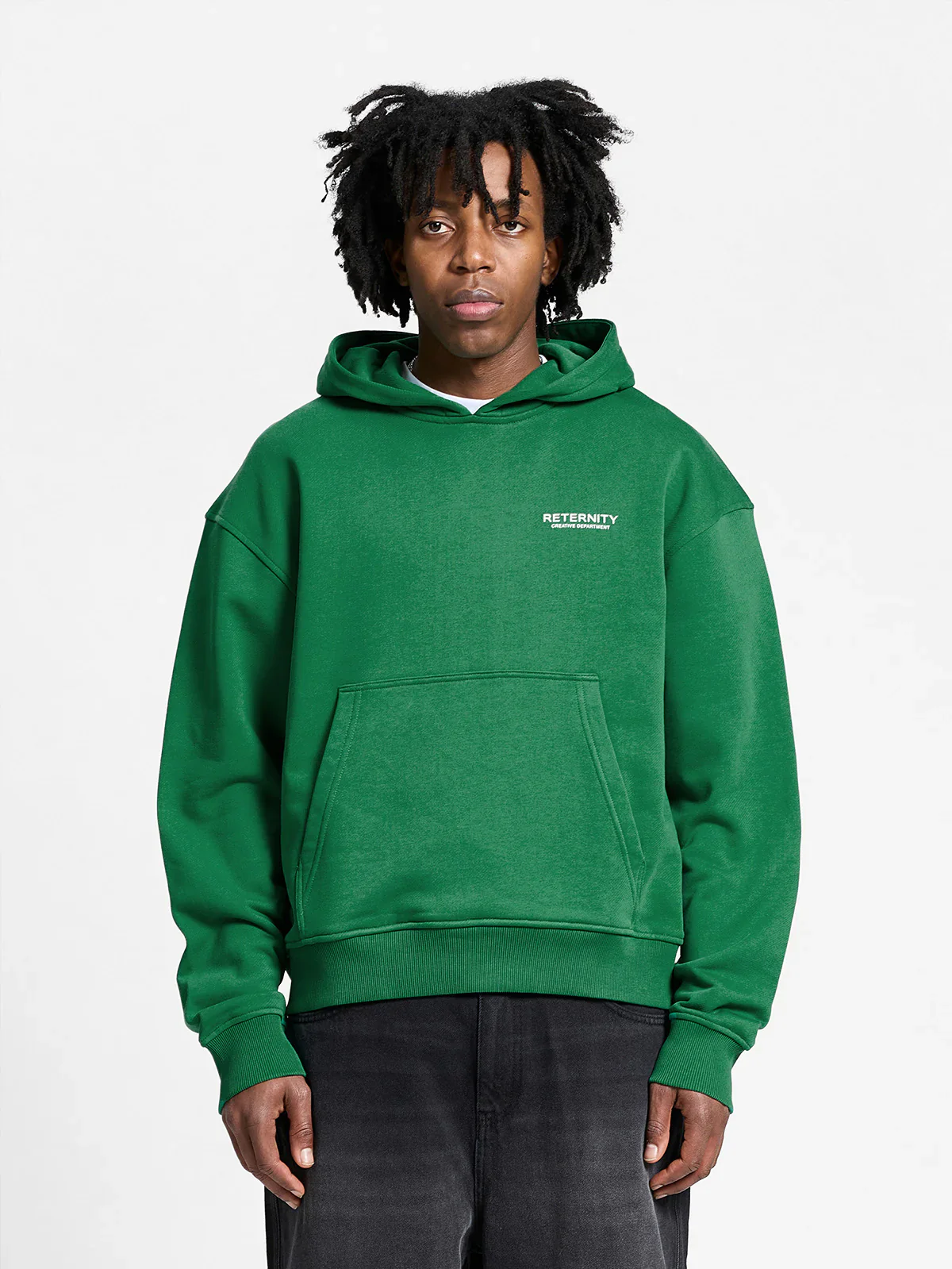 RETERNITY- CREATIVE DEPT HOODIE - GREEN - Image 3