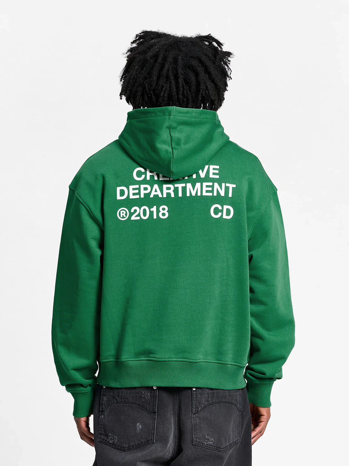 RETERNITY- CREATIVE DEPT HOODIE - GREEN - Image 4