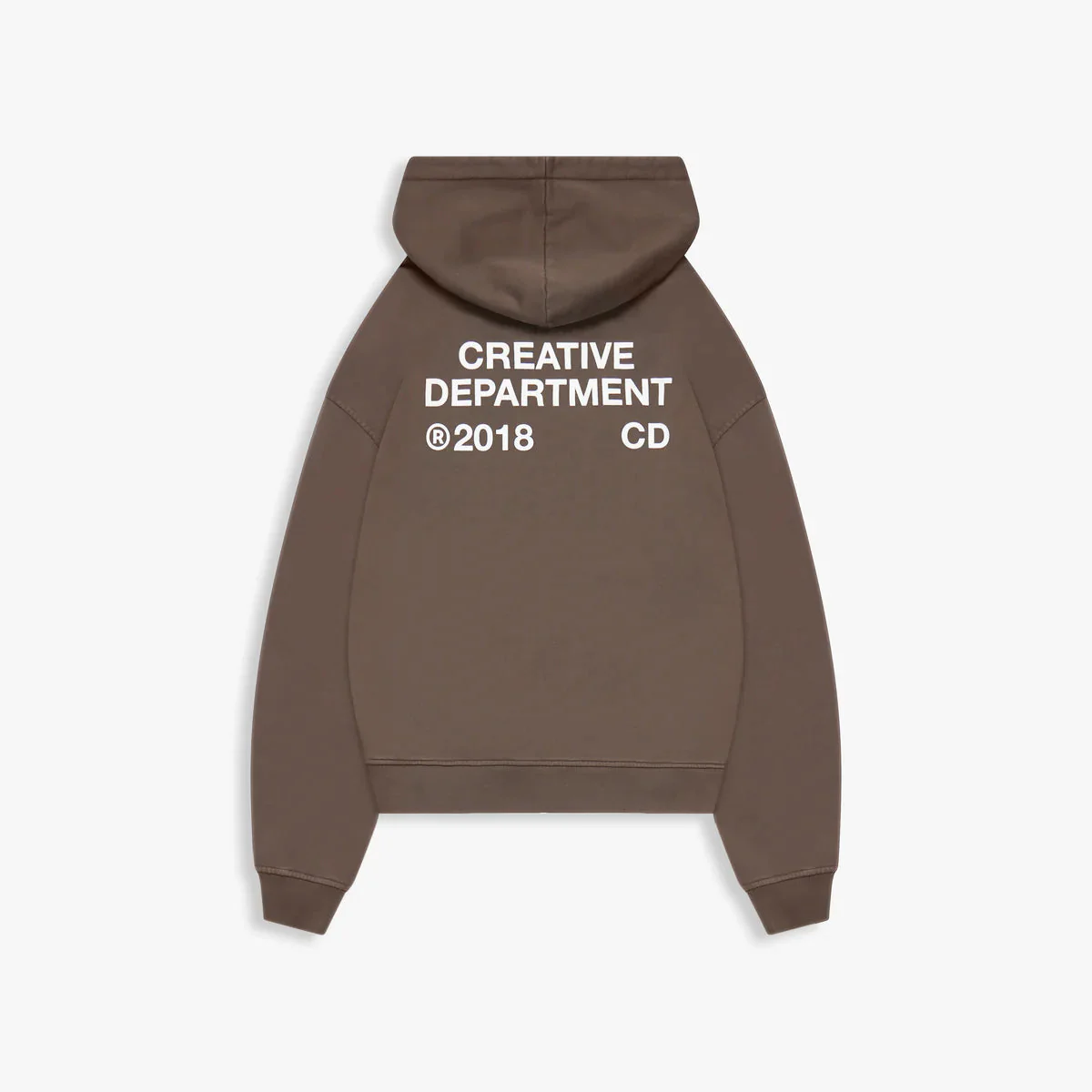 RETERNITY- CREATIVE DEPT HOODIE - BROWN