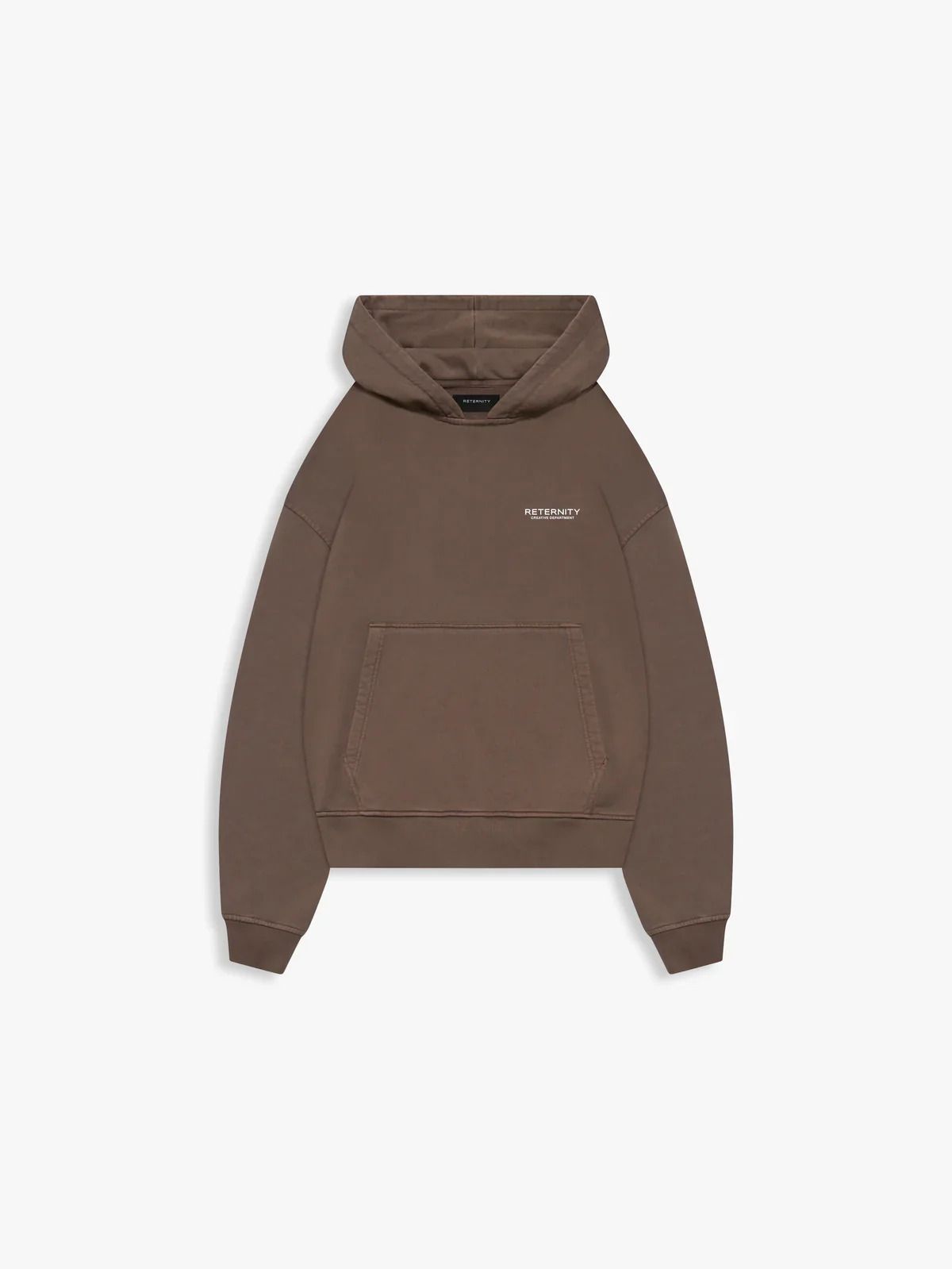 RETERNITY- CREATIVE DEPT HOODIE - BROWN - Image 2