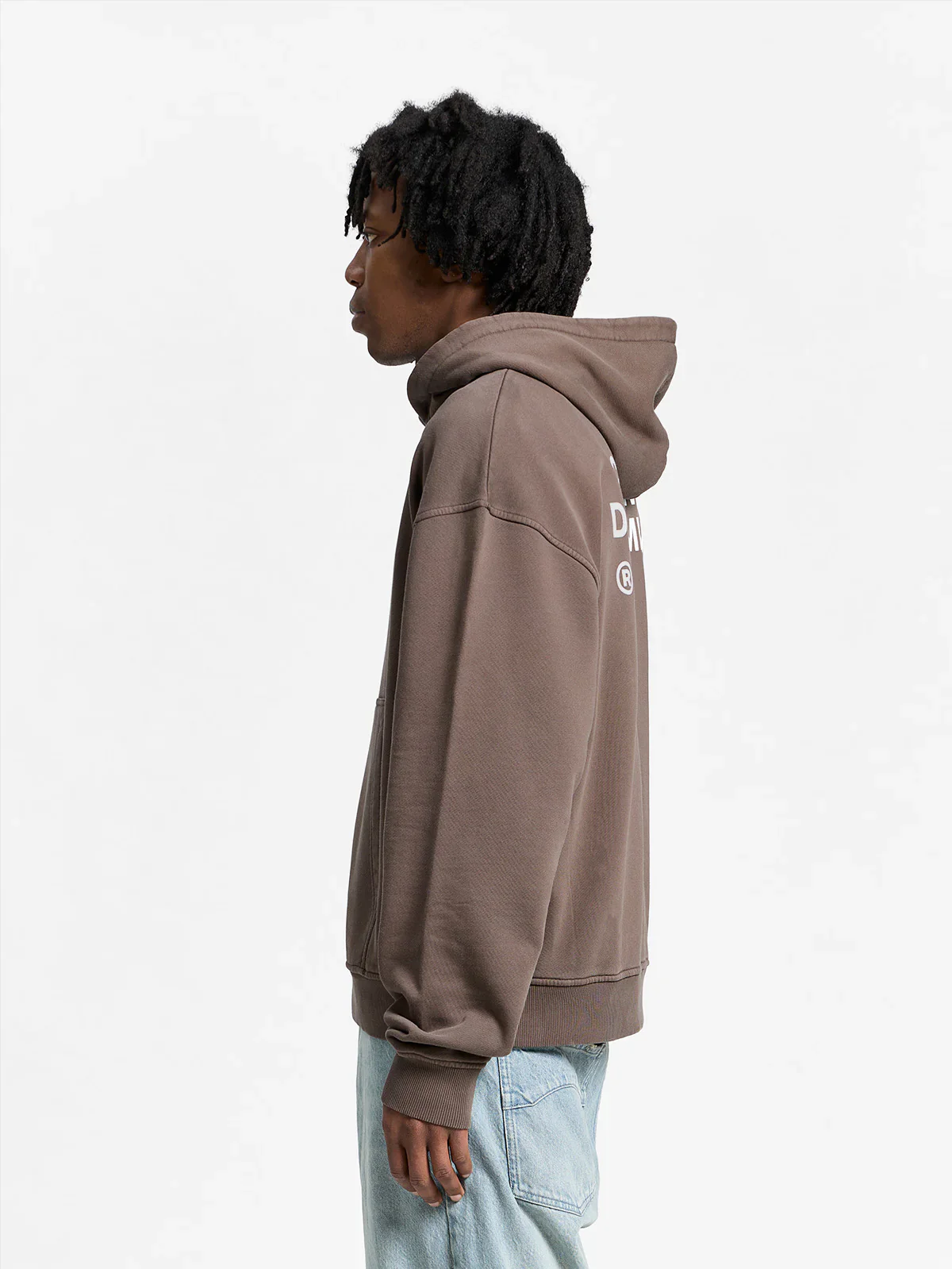 RETERNITY- CREATIVE DEPT HOODIE - BROWN - Image 5
