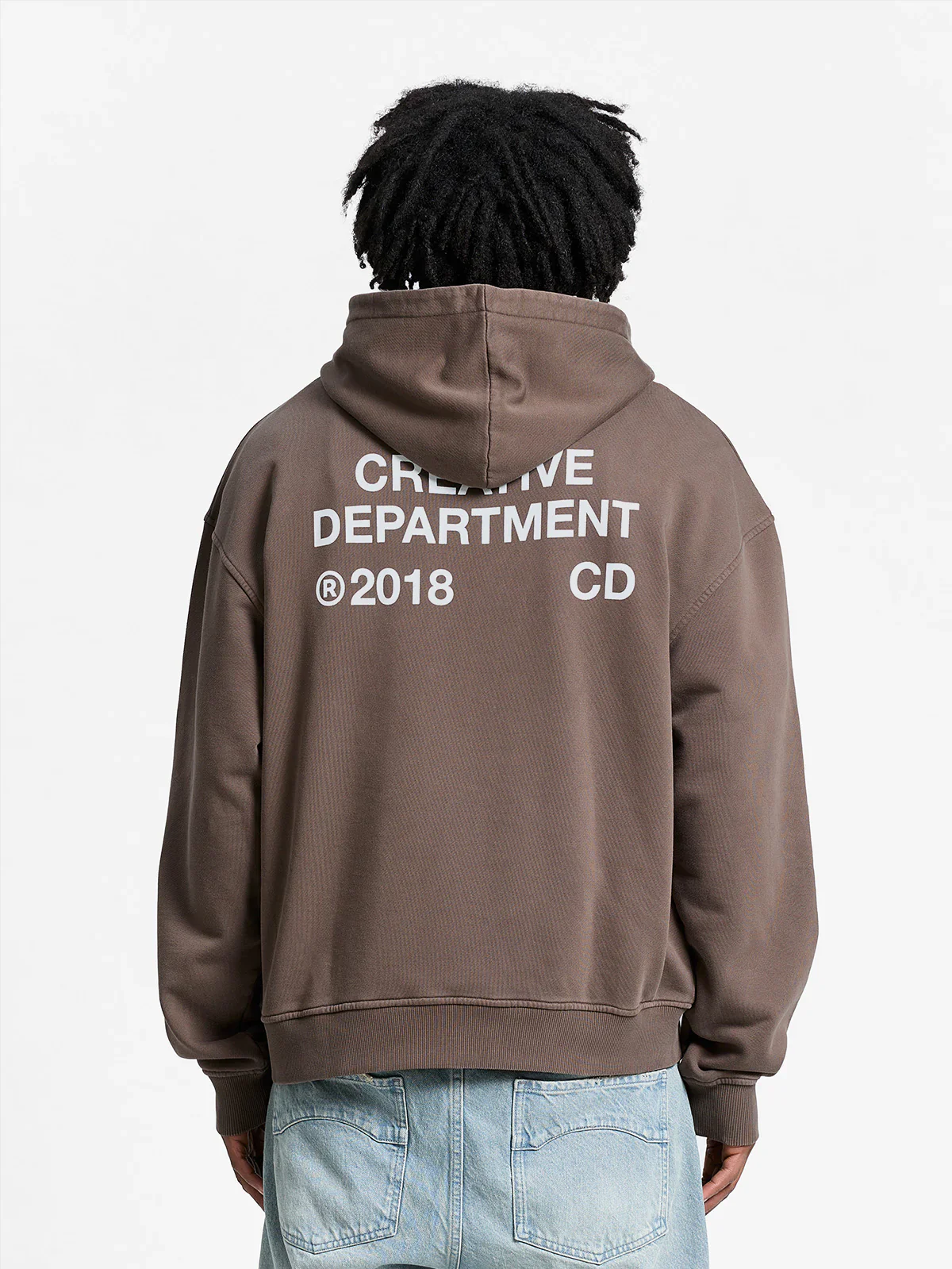 RETERNITY- CREATIVE DEPT HOODIE - BROWN - Image 6