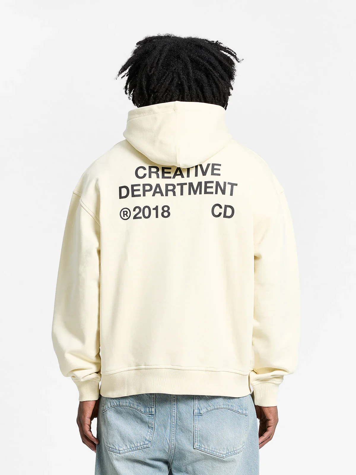 RETERNITY- CREATIVE DEPT HOODIE - CREAM - Image 6