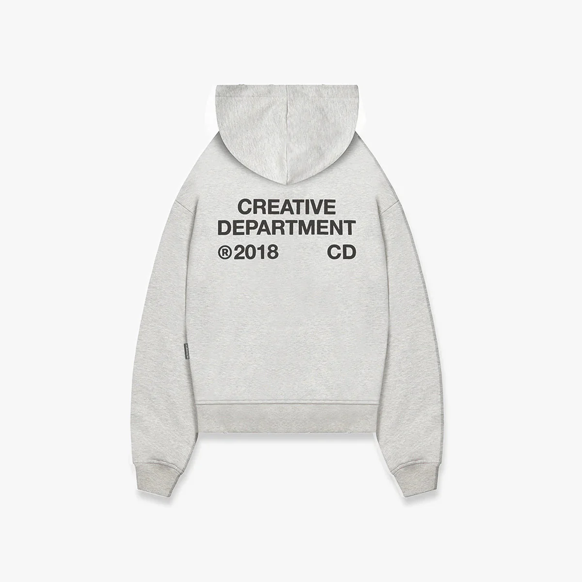 RETERNITY- CREATIVE DEPT HOODIE - MELANGE GREY