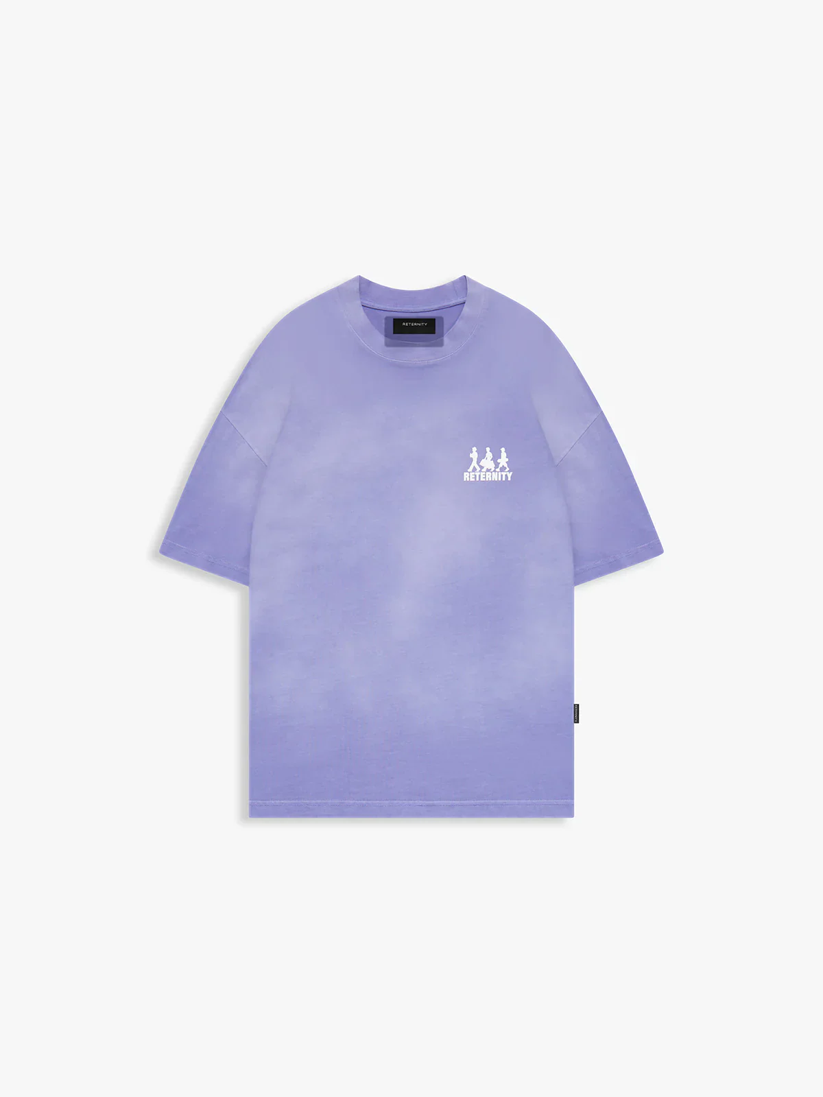 RETERNITY- CREATIVE DEPT LOGO T-SHIRT - WASHED PURPLE - Image 2