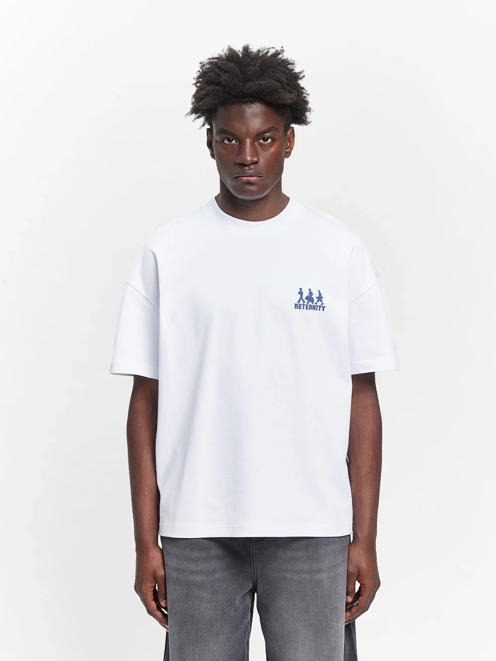 RETERNITY - CREATIVE DEPT LOGO T-SHIRT - WHITE - Image 3