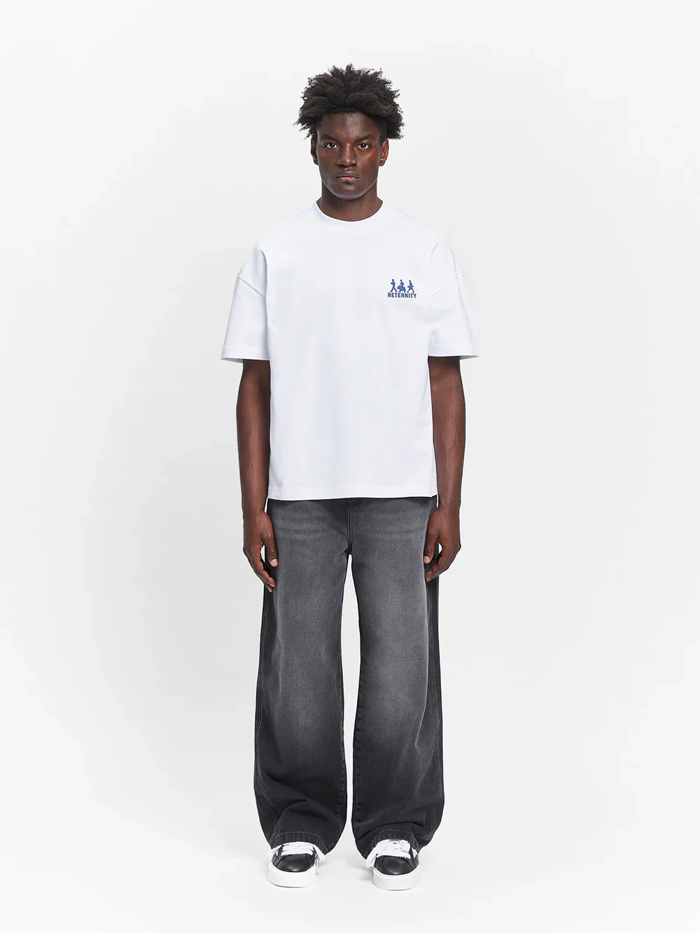 RETERNITY - CREATIVE DEPT LOGO T-SHIRT - WHITE - Image 8