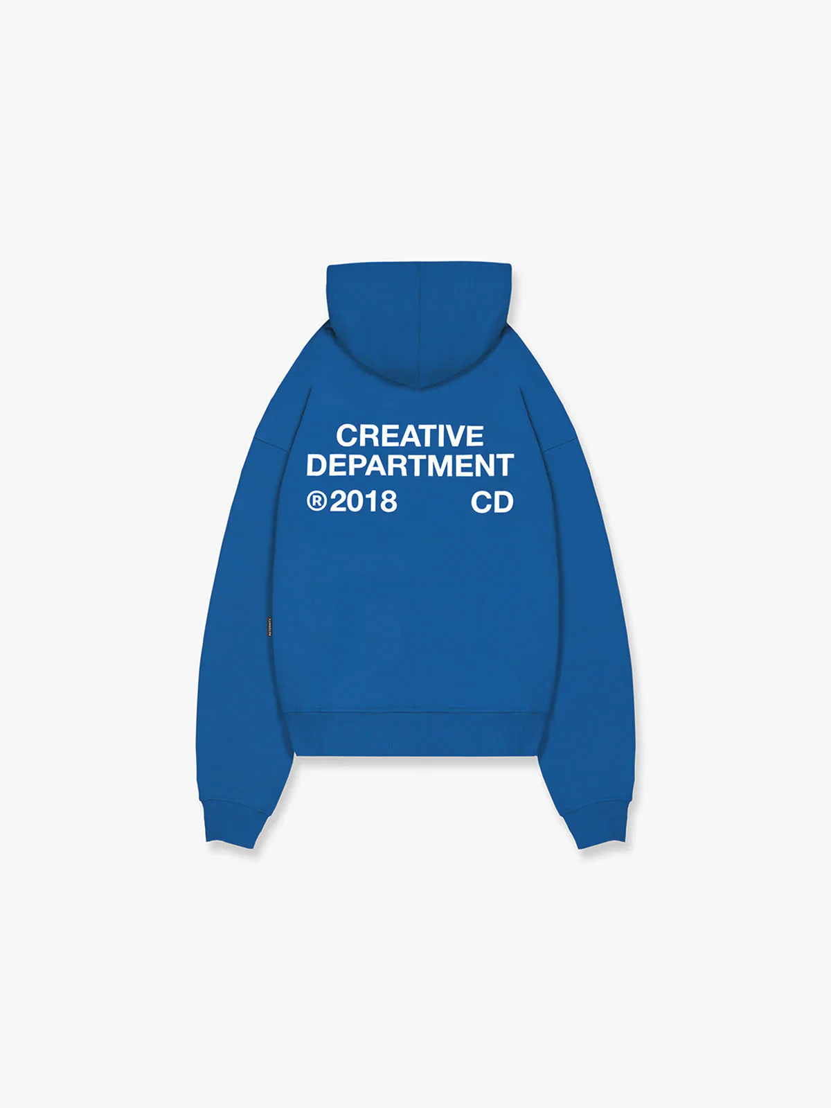 RETERNITY- CREATIVE DEPT ZIP-HOODIE - BLUE - Image 2