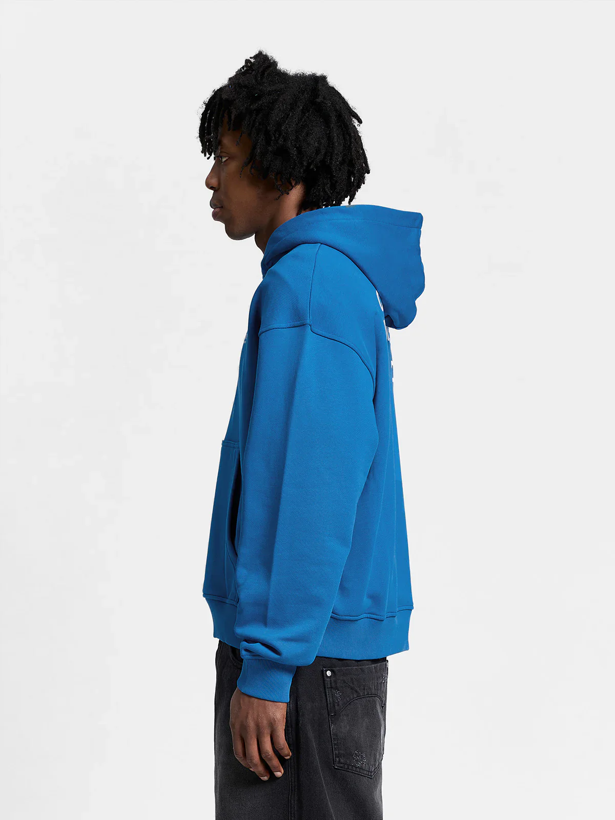 RETERNITY- CREATIVE DEPT ZIP-HOODIE - BLUE - Image 5