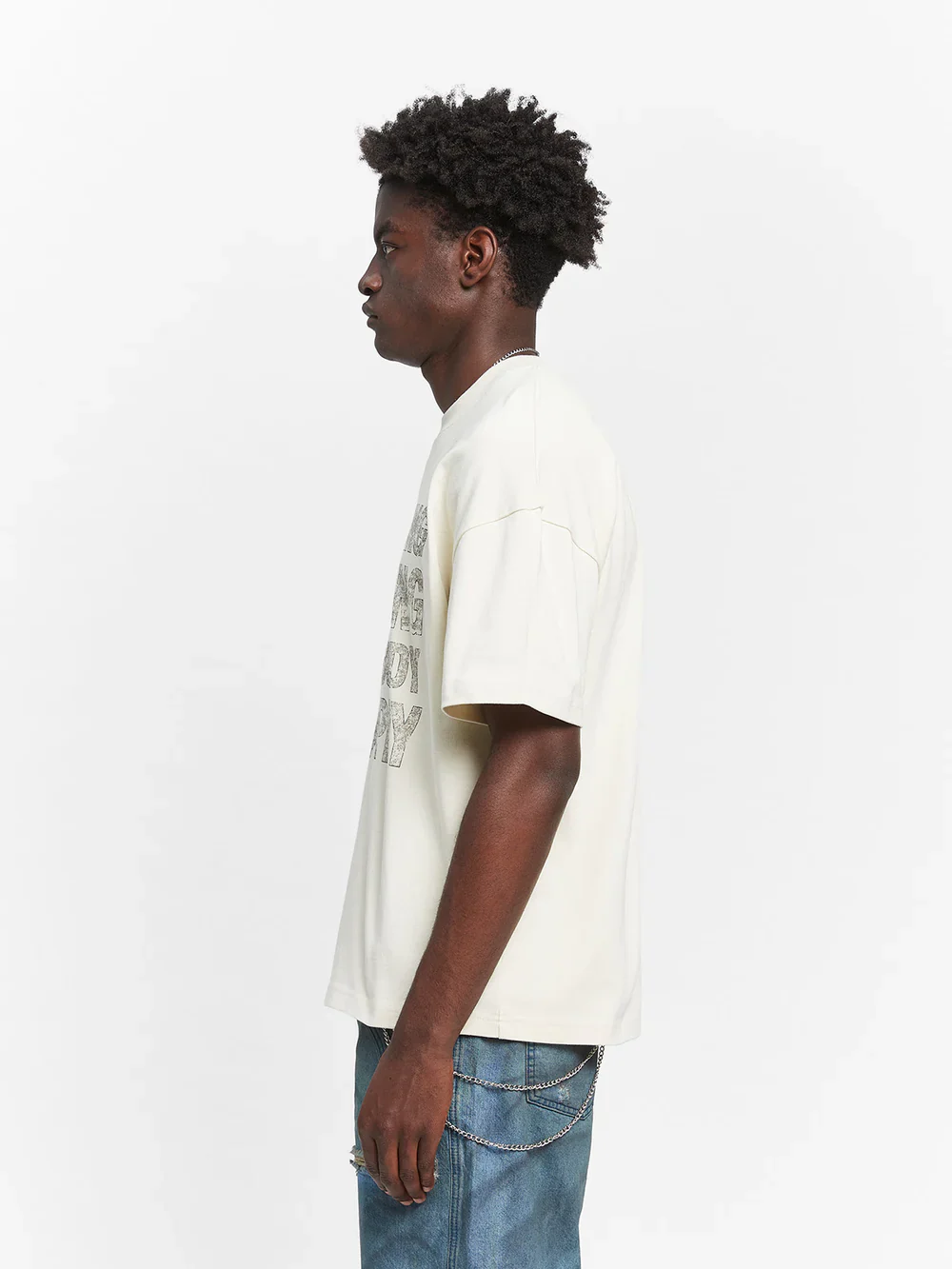 RETERNITY - QUOTE T-SHIRT - CREAM - Image 4