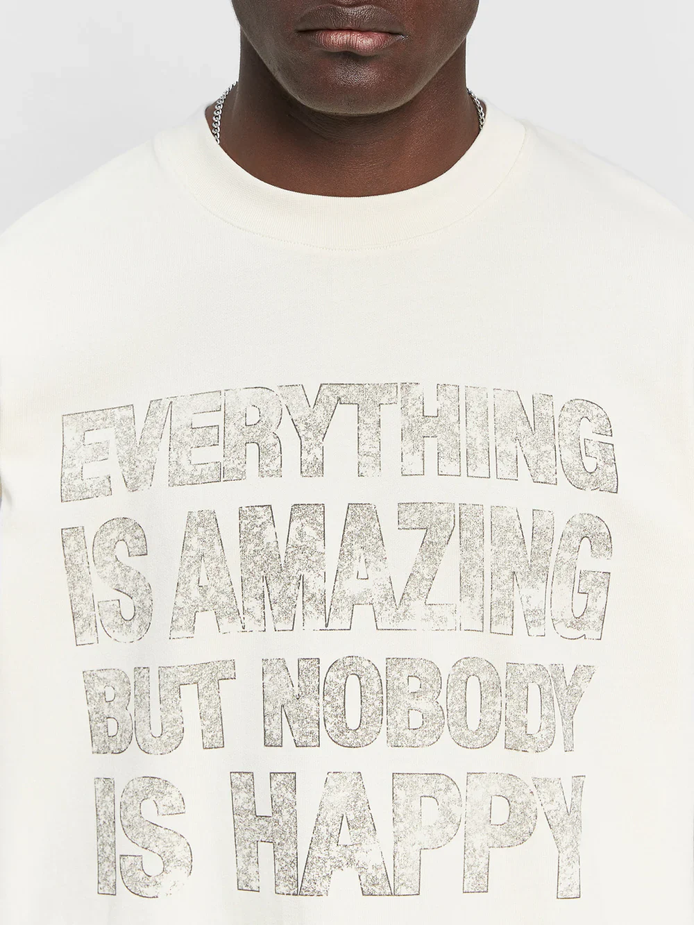 RETERNITY - QUOTE T-SHIRT - CREAM - Image 7