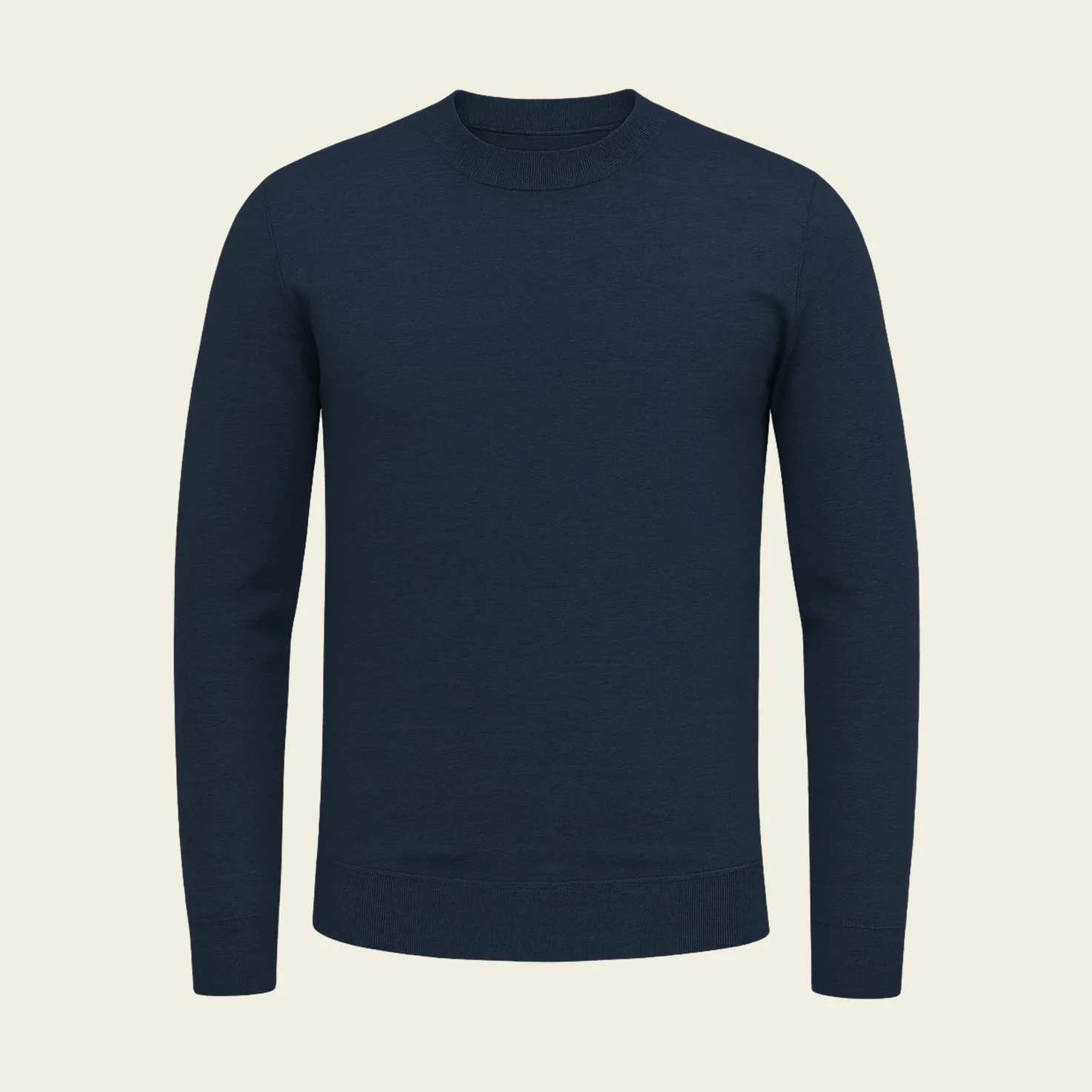RIMA - CASHWOOL CREWNECK SWEATER NAVY