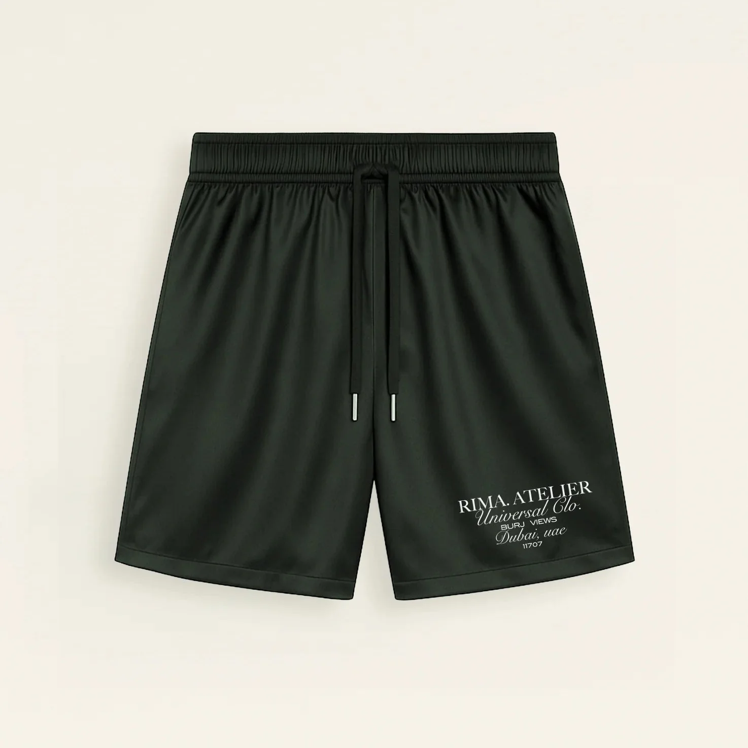 RIMA - SATIN SHORTS - GREEN