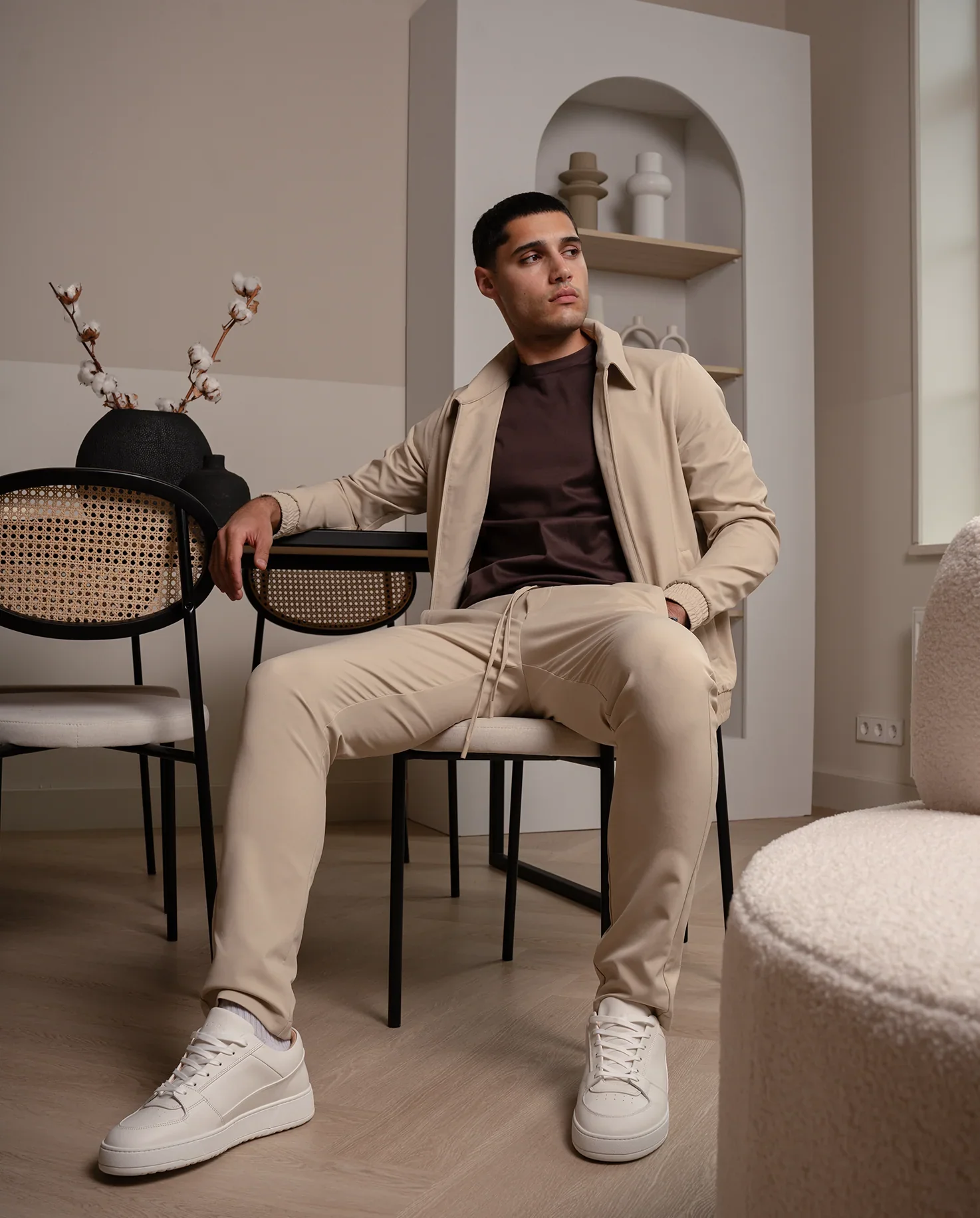 RIMA - TECH JACKET - BEIGE - Image 3